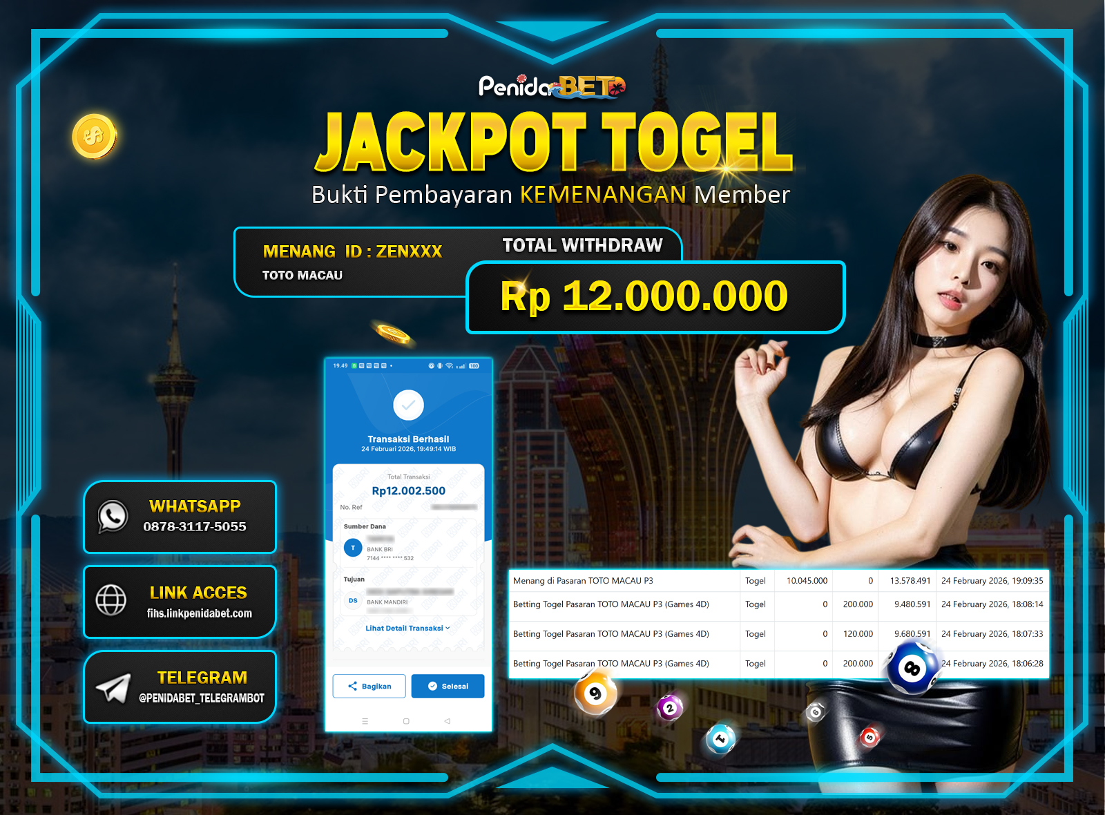 Penidabet : Situs Togel Dan Toto Slot Terpercaya Di Indonesia
