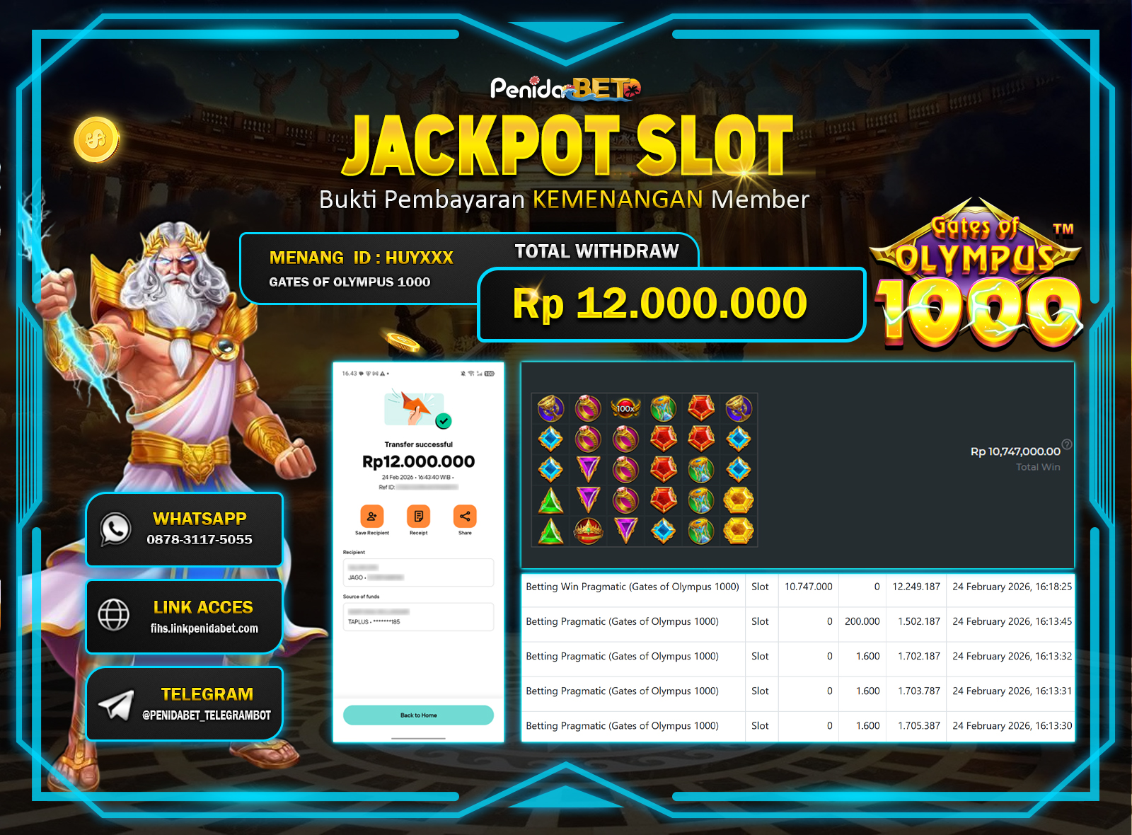 Penidabet : Situs Togel Dan Toto Slot Terpercaya Di Indonesia