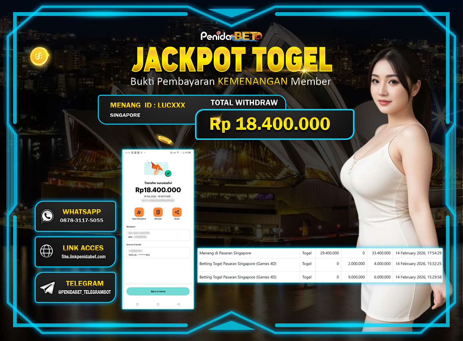 Penidabet : Situs Togel Dan Toto Slot Terpercaya Di Indonesia