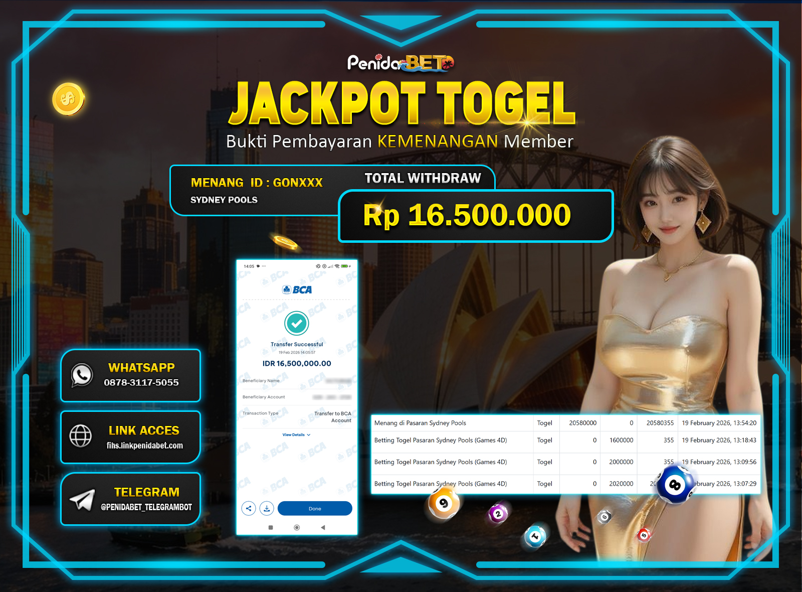 Penidabet : Situs Togel Dan Toto Slot Terpercaya Di Indonesia
