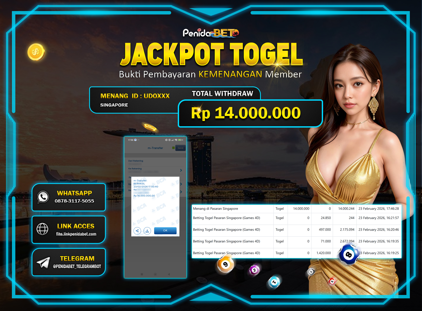 Penidabet : Situs Togel Dan Toto Slot Terpercaya Di Indonesia