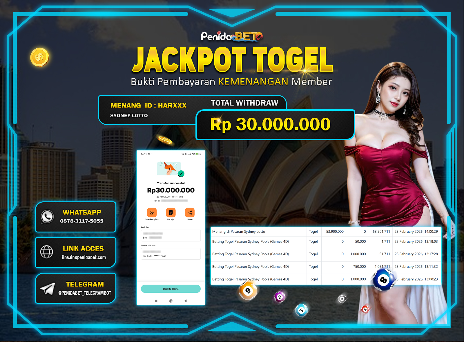 Penidabet : Situs Togel Dan Toto Slot Terpercaya Di Indonesia