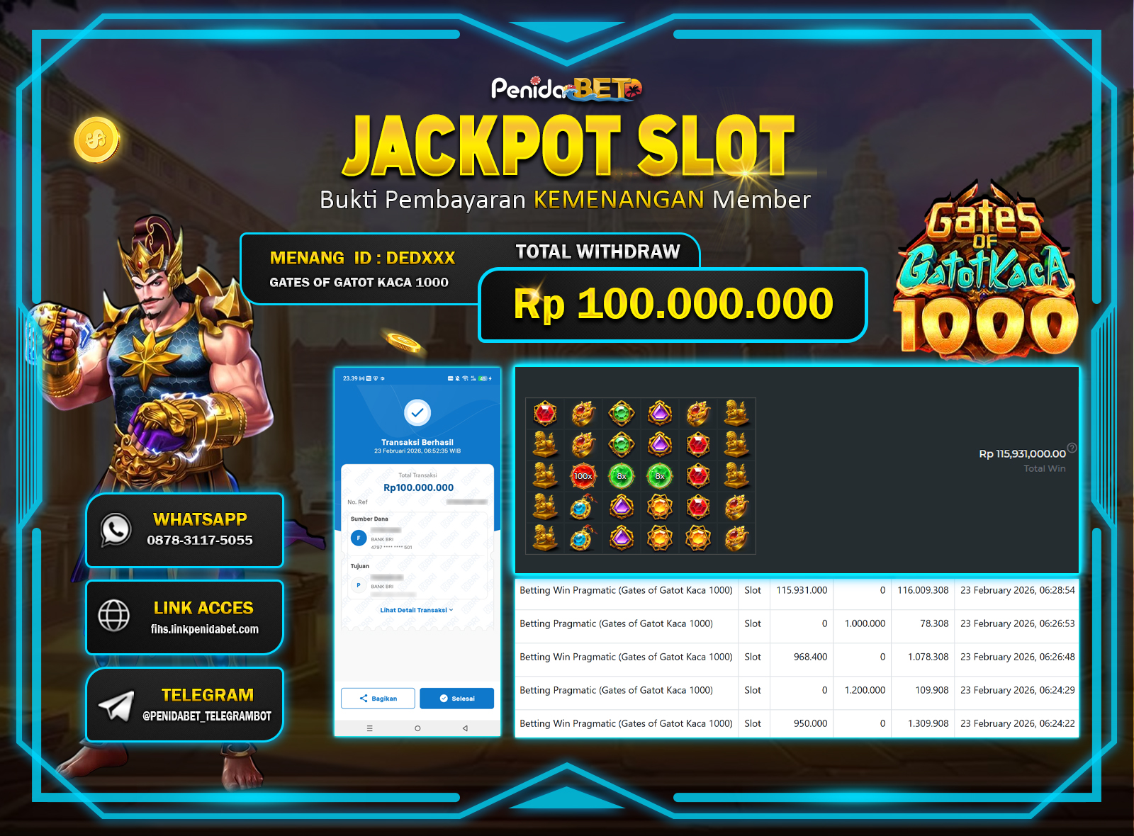 Penidabet : Situs Togel Dan Toto Slot Terpercaya Di Indonesia