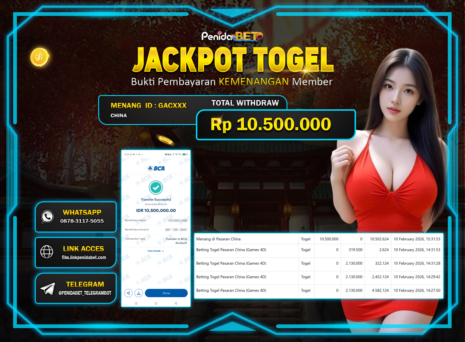 Penidabet : Situs Togel Dan Toto Slot Terpercaya Di Indonesia