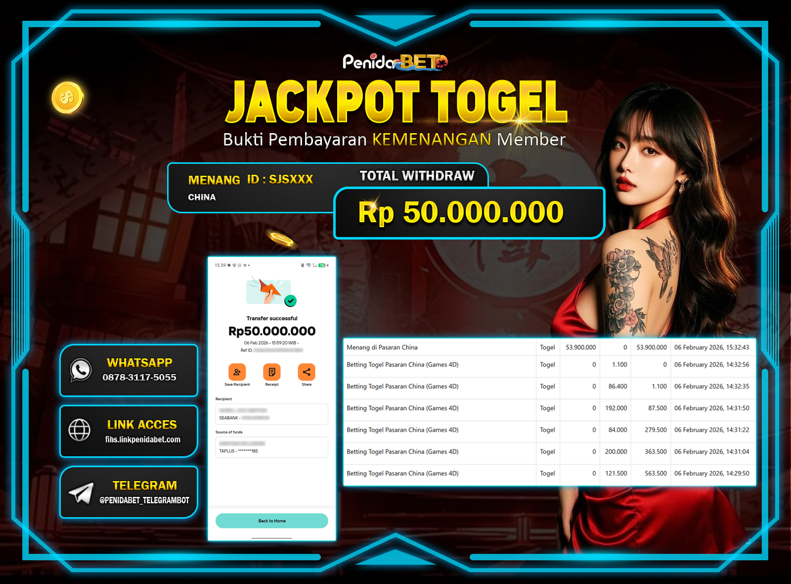 Penidabet : Situs Togel Dan Toto Slot Terpercaya Di Indonesia