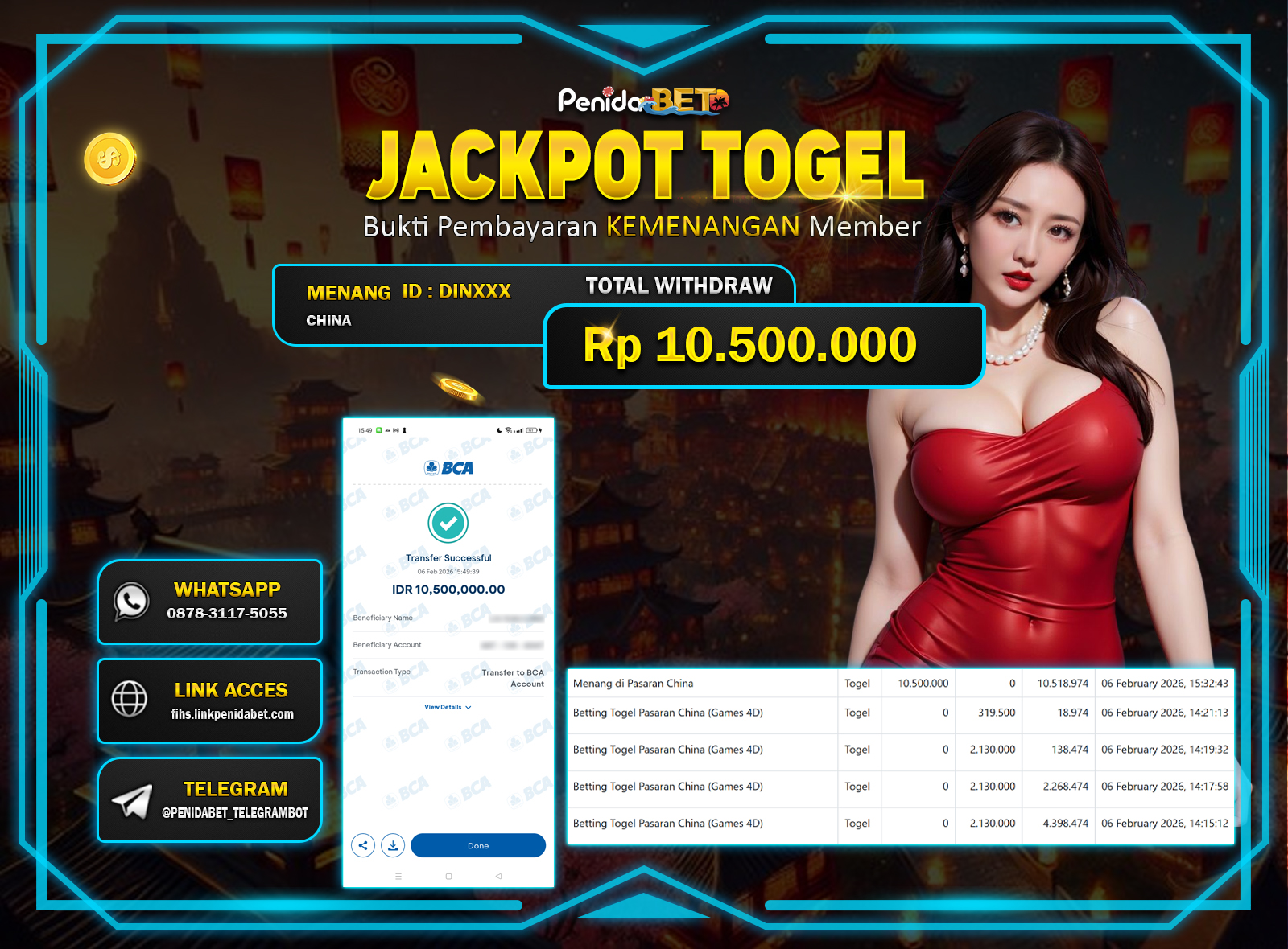 Penidabet : Situs Togel Dan Toto Slot Terpercaya Di Indonesia