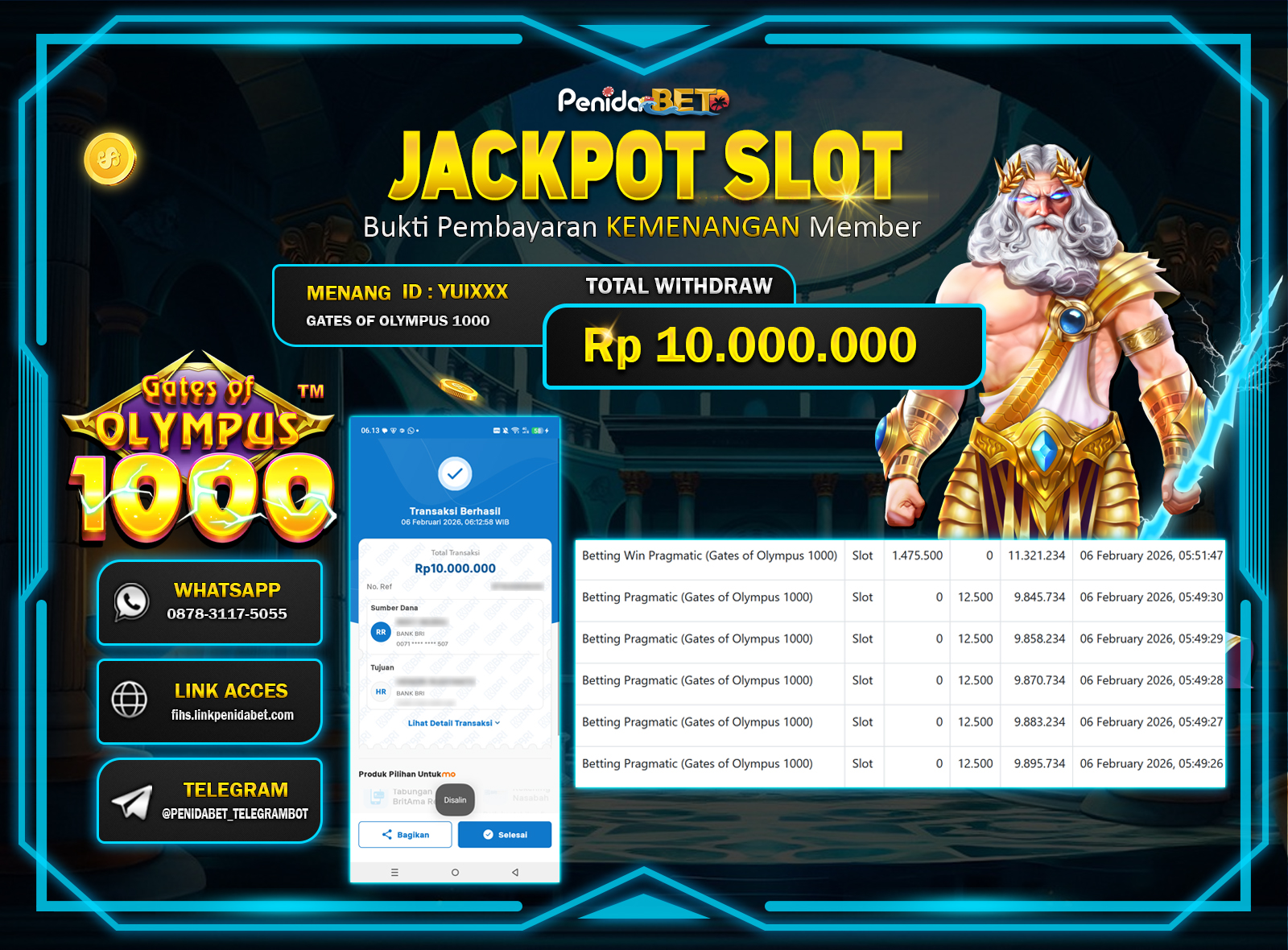 Penidabet : Situs Togel Dan Toto Slot Terpercaya Di Indonesia