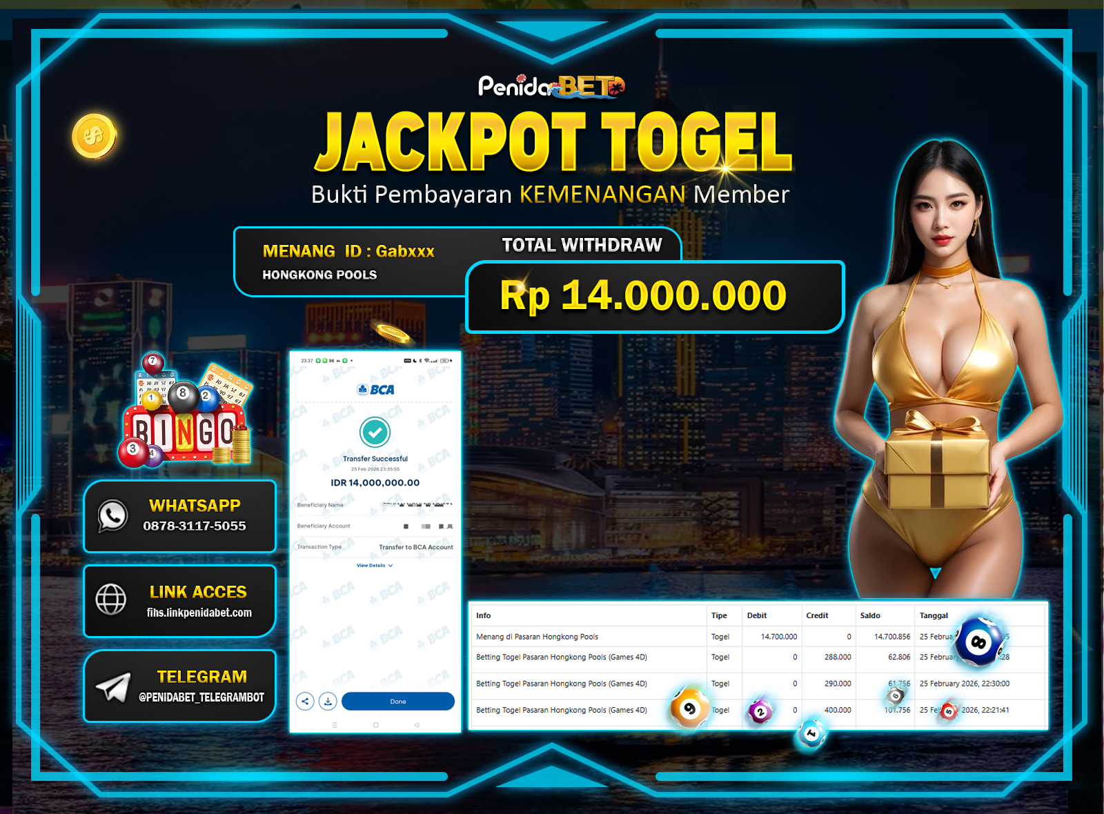 Penidabet : Situs Togel Dan Toto Slot Terpercaya Di Indonesia