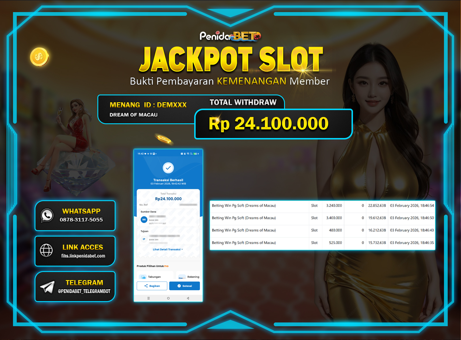 Penidabet : Situs Togel Dan Toto Slot Terpercaya Di Indonesia