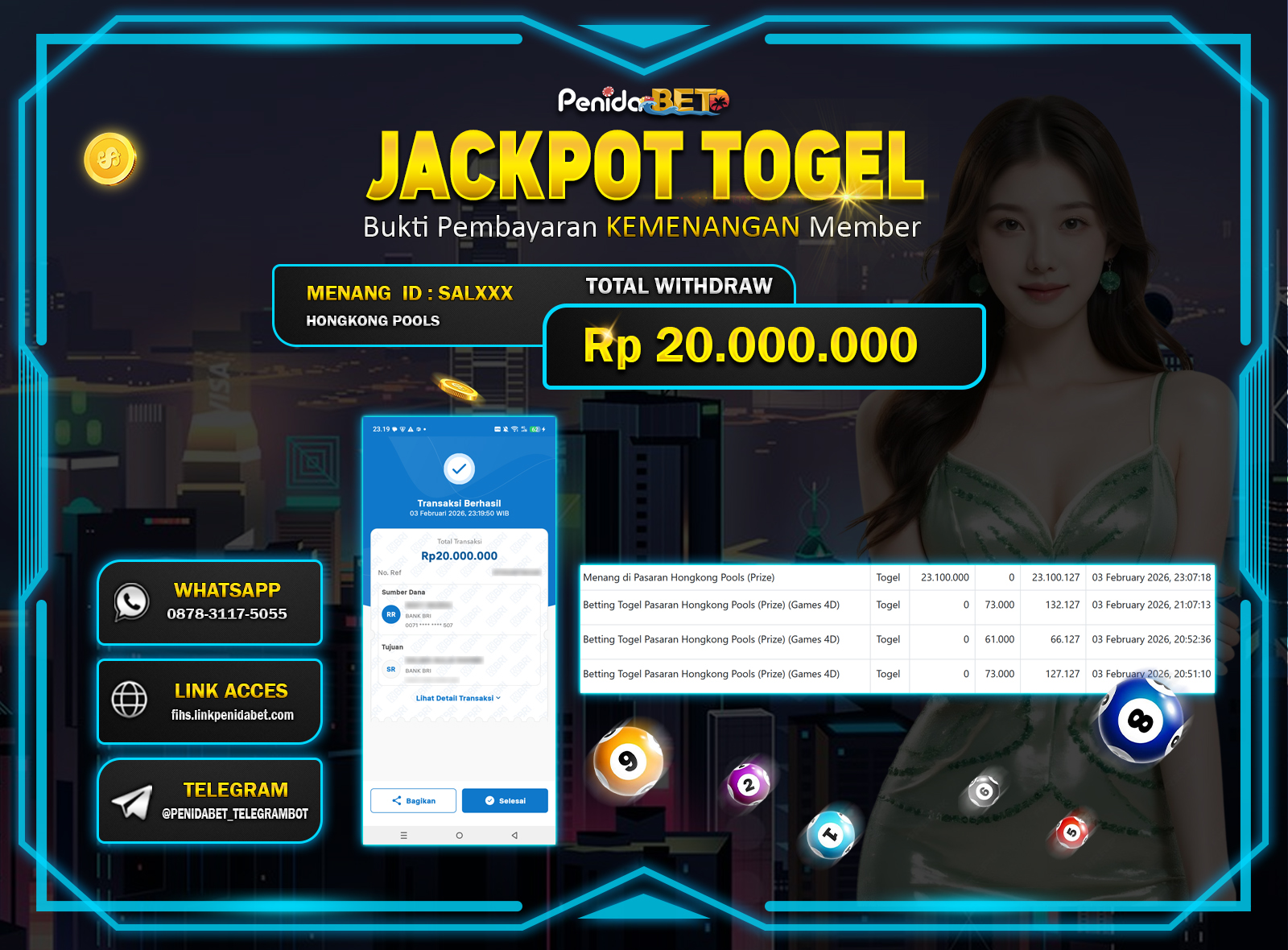 Penidabet : Situs Togel Dan Toto Slot Terpercaya Di Indonesia
