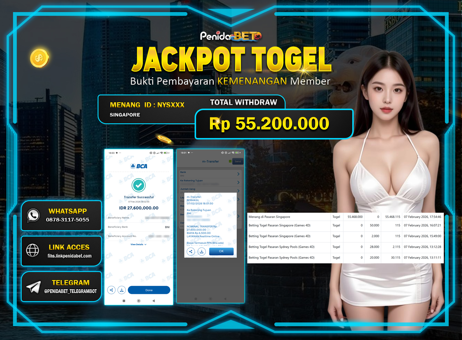 Penidabet : Situs Togel Dan Toto Slot Terpercaya Di Indonesia