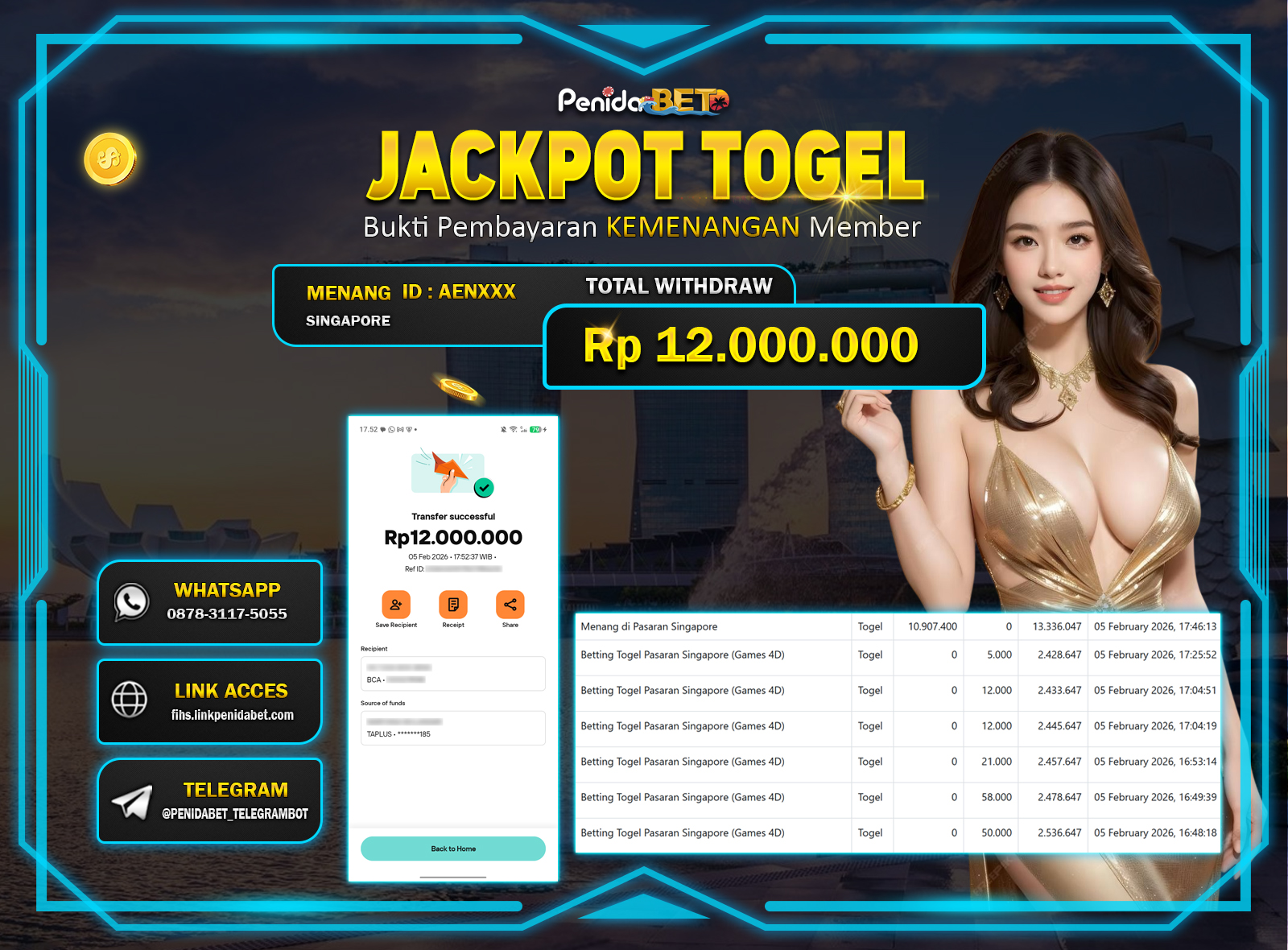 Penidabet : Situs Togel Dan Toto Slot Terpercaya Di Indonesia