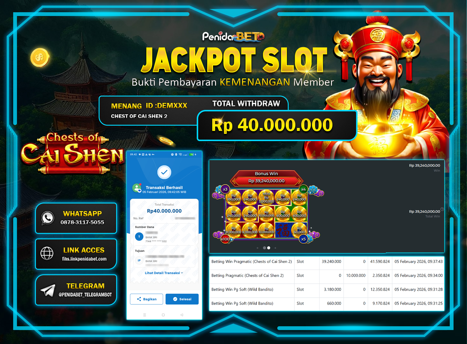 Penidabet : Situs Togel Dan Toto Slot Terpercaya Di Indonesia