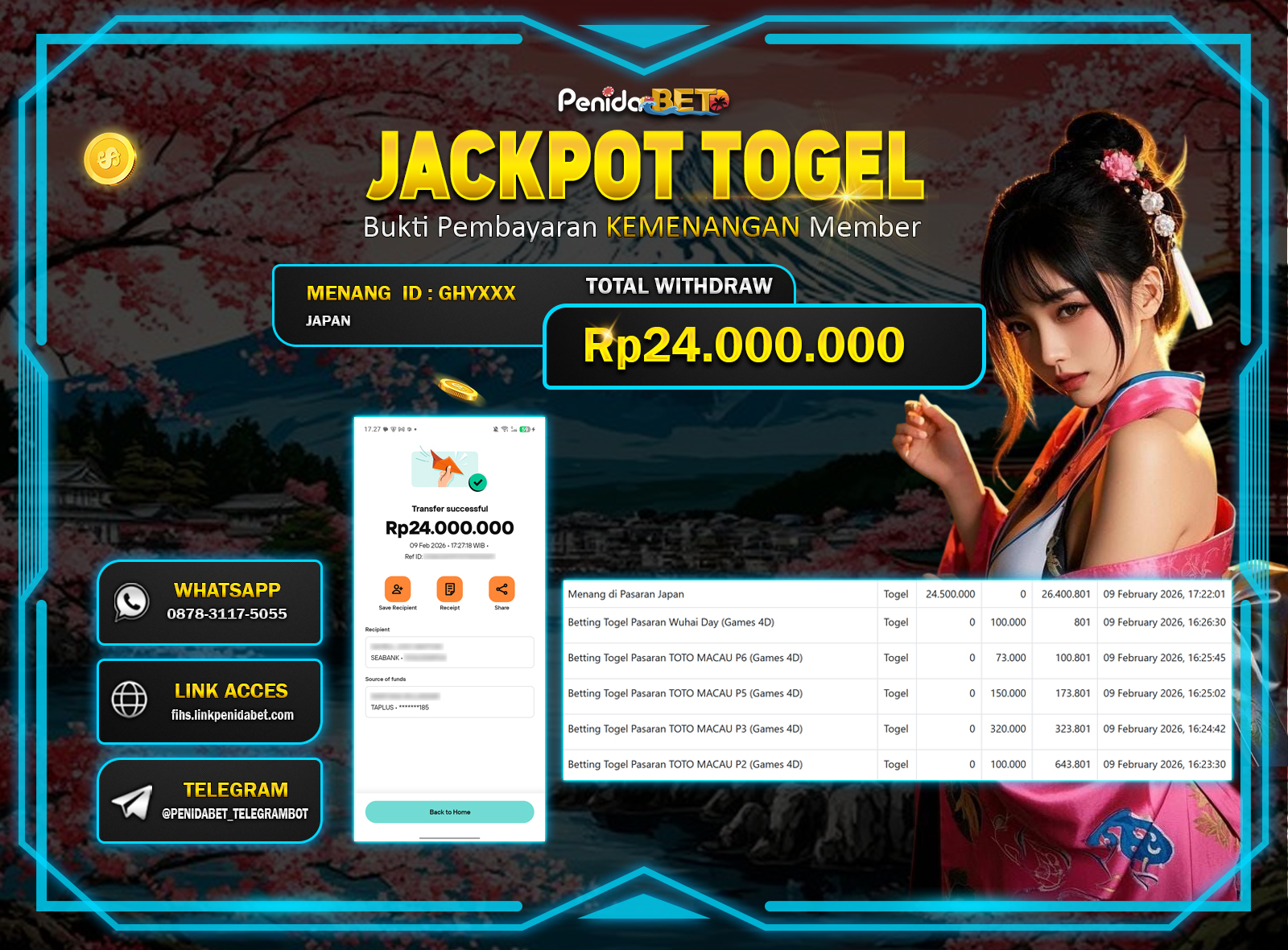 Penidabet : Situs Togel Dan Toto Slot Terpercaya Di Indonesia