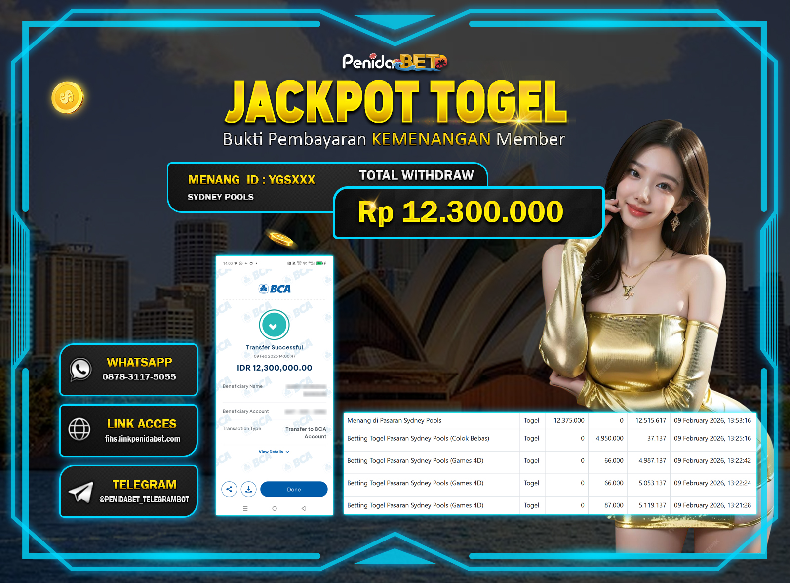 Penidabet : Situs Togel Dan Toto Slot Terpercaya Di Indonesia