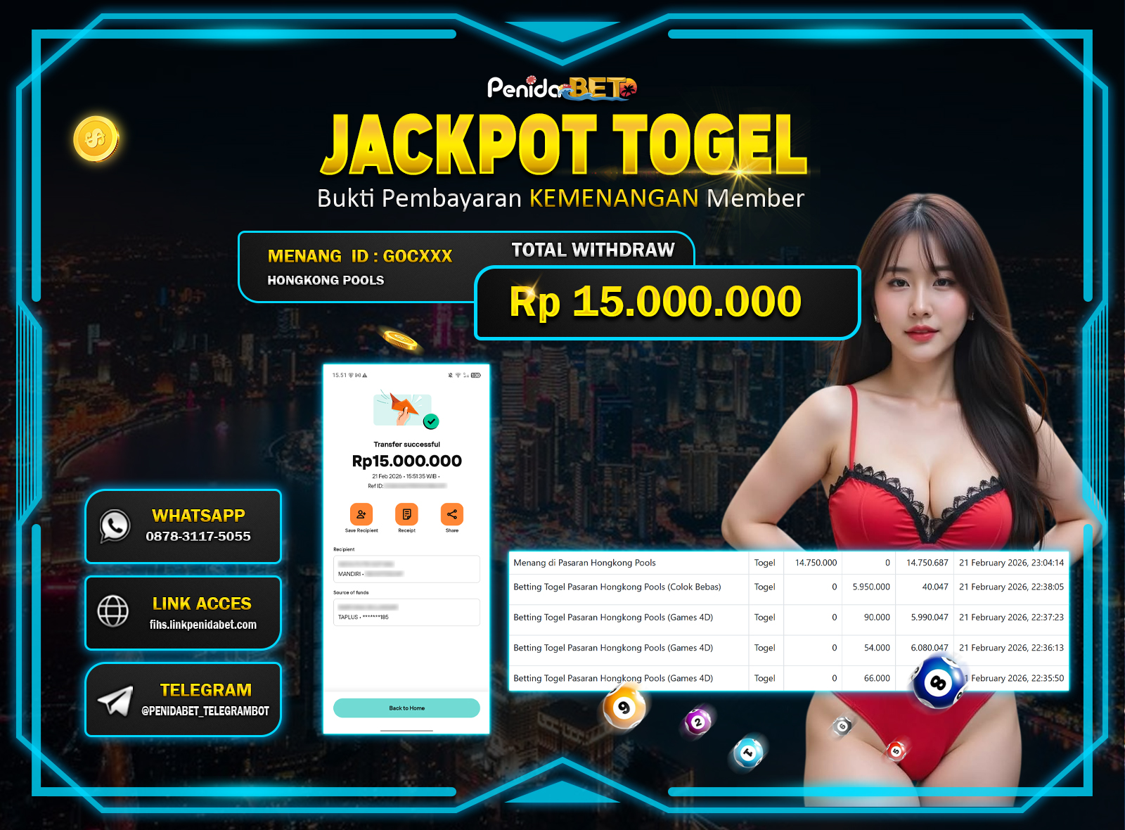 Penidabet : Situs Togel Dan Toto Slot Terpercaya Di Indonesia