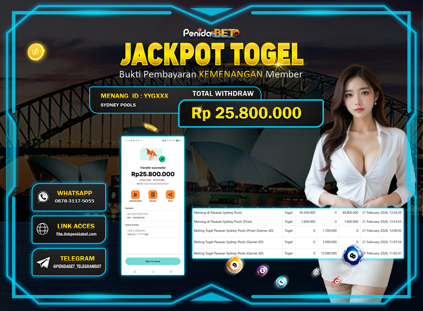 Penidabet : Situs Togel Dan Toto Slot Terpercaya Di Indonesia