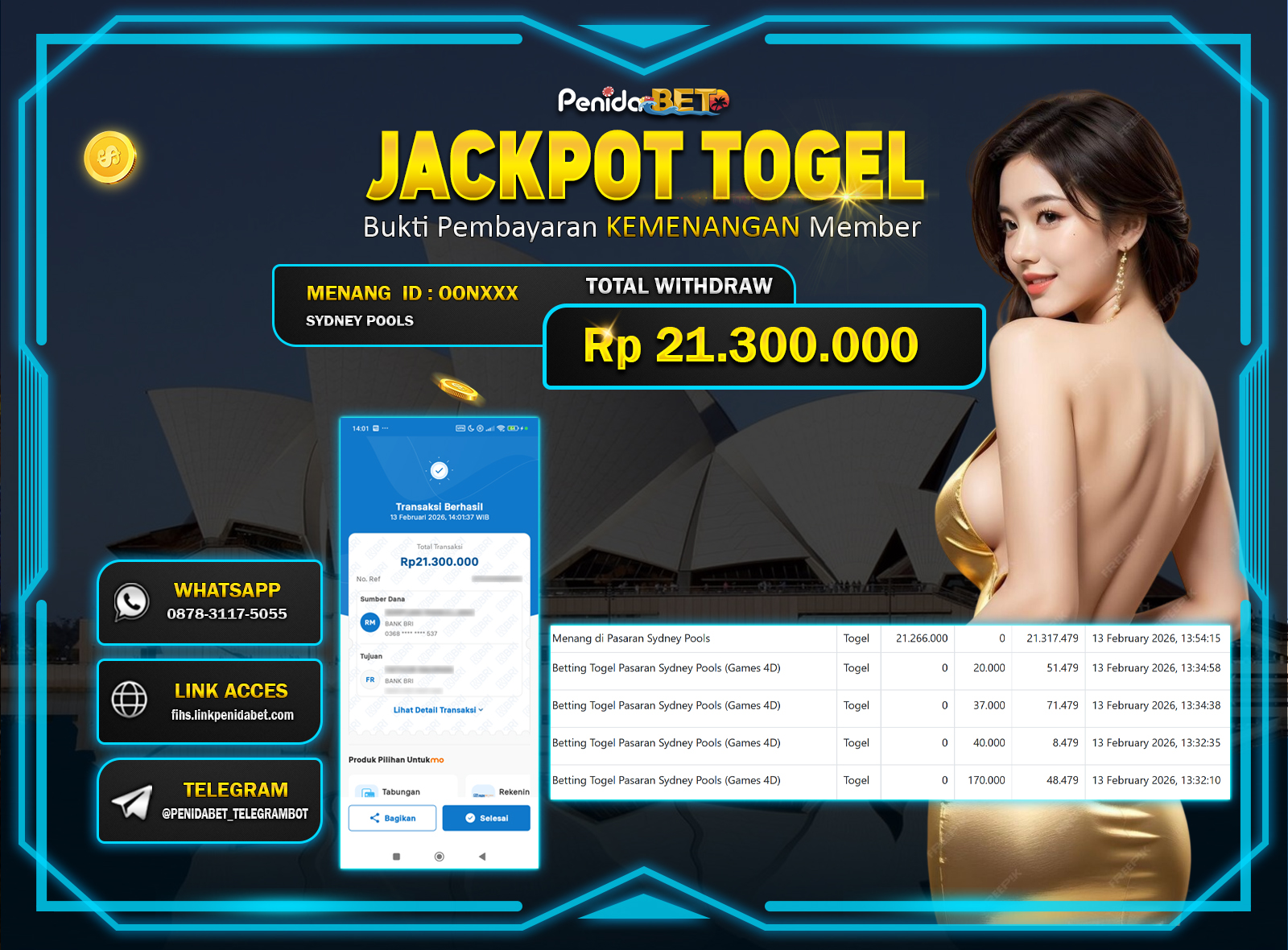 Penidabet : Situs Togel Dan Toto Slot Terpercaya Di Indonesia