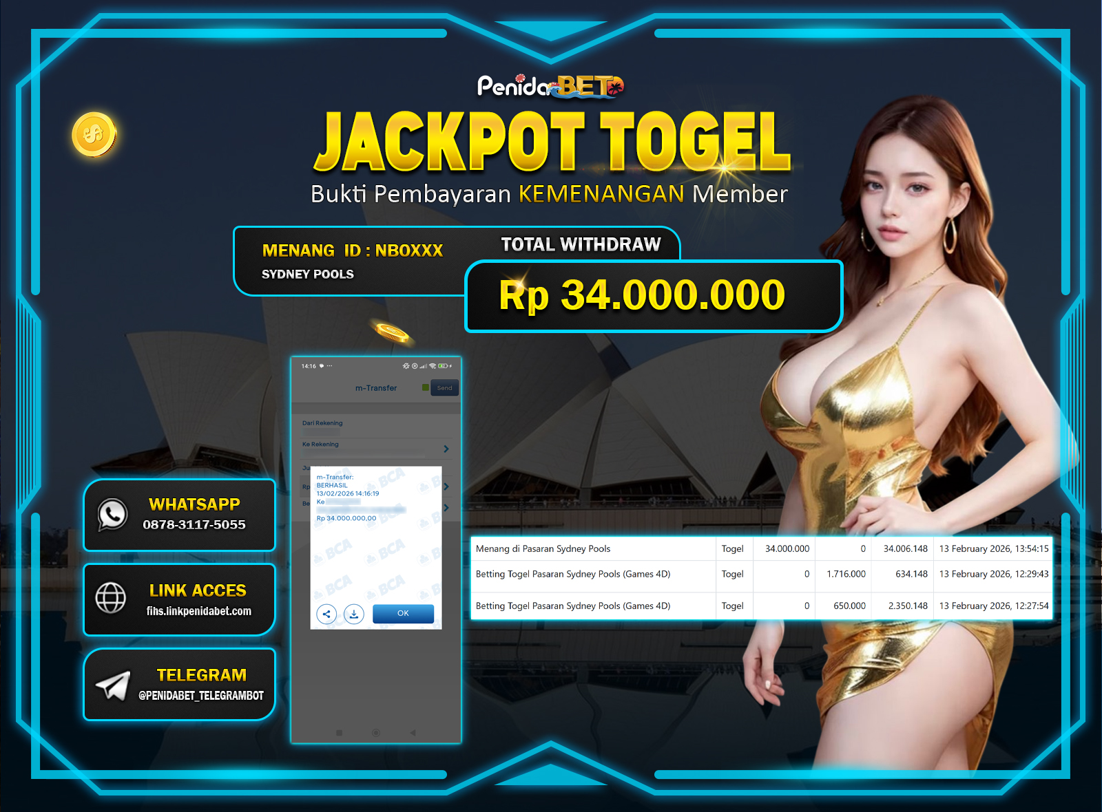 Penidabet : Situs Togel Dan Toto Slot Terpercaya Di Indonesia