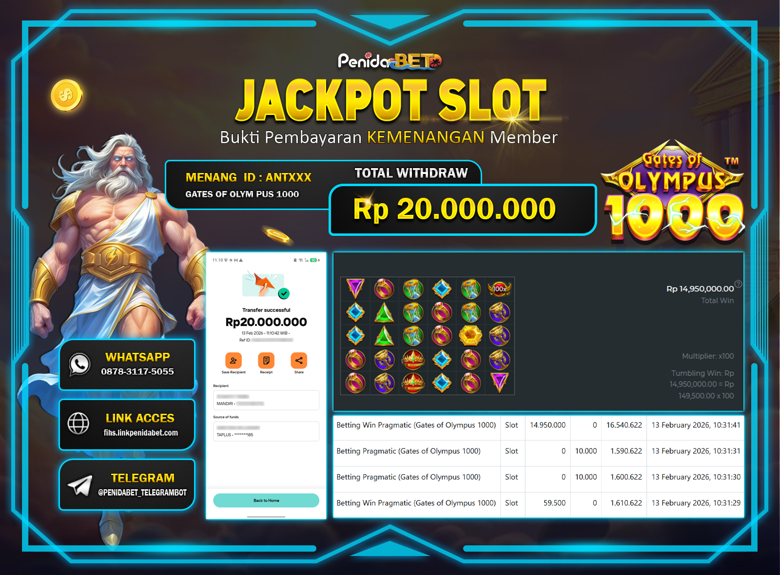 Penidabet : Situs Togel Dan Toto Slot Terpercaya Di Indonesia