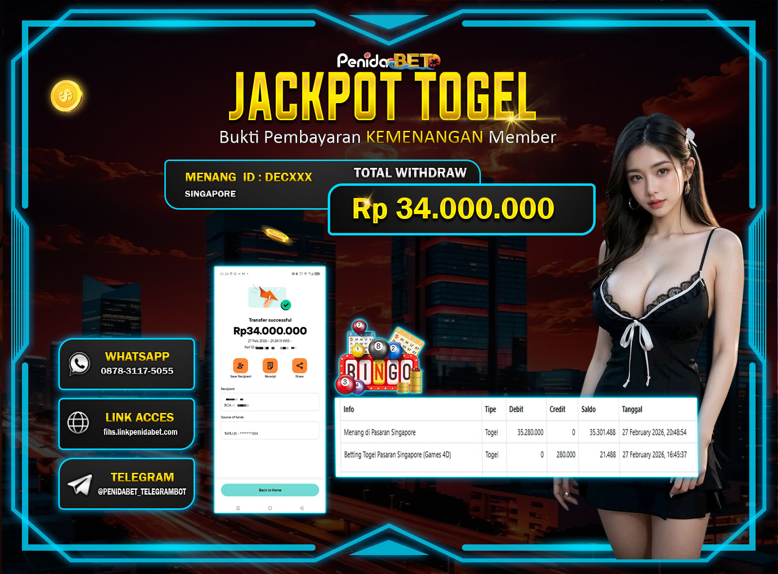 Penidabet : Situs Togel Dan Toto Slot Terpercaya Di Indonesia