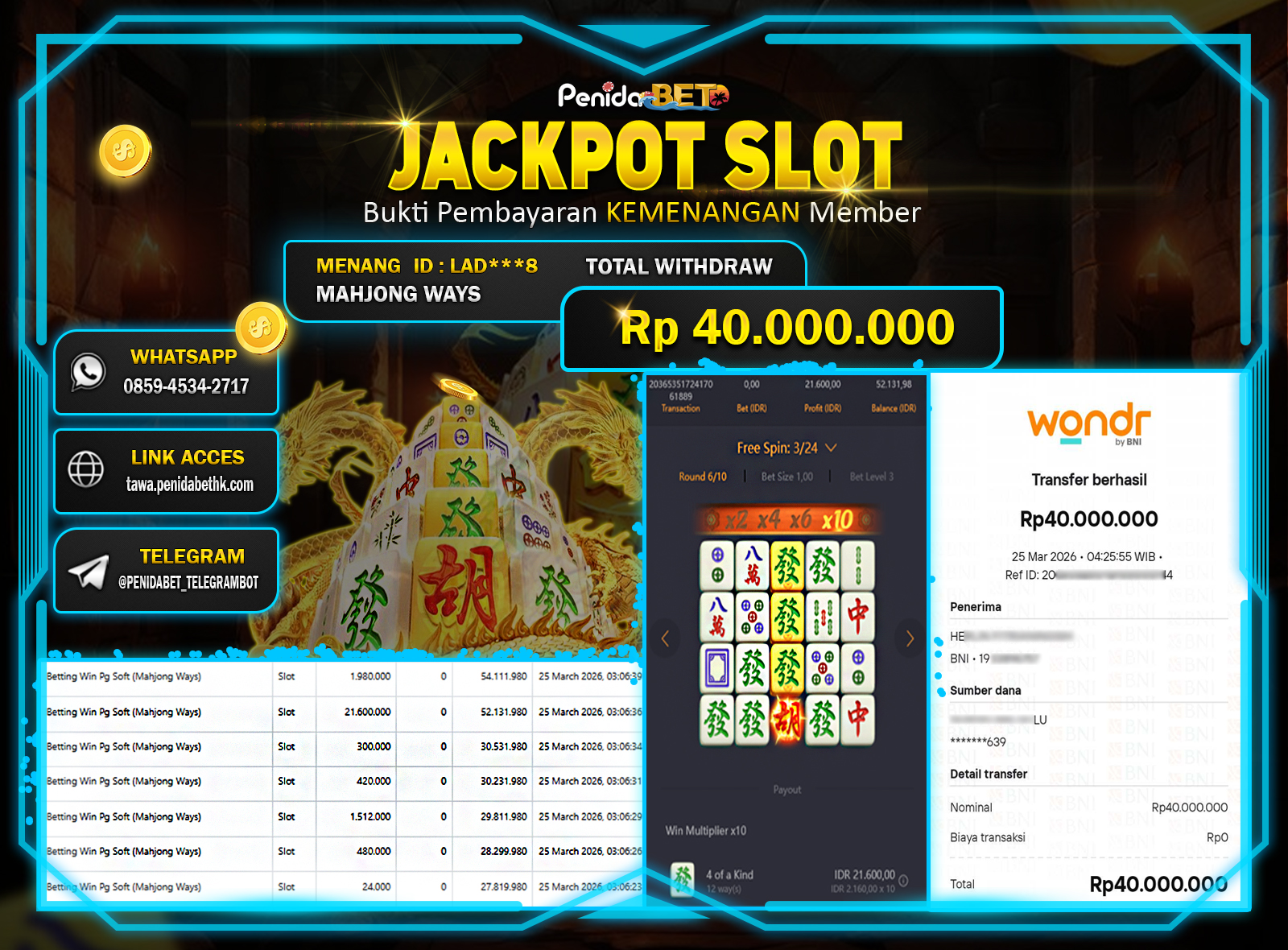 Penidabet : Situs Togel Dan Toto Slot Terpercaya Di Indonesia