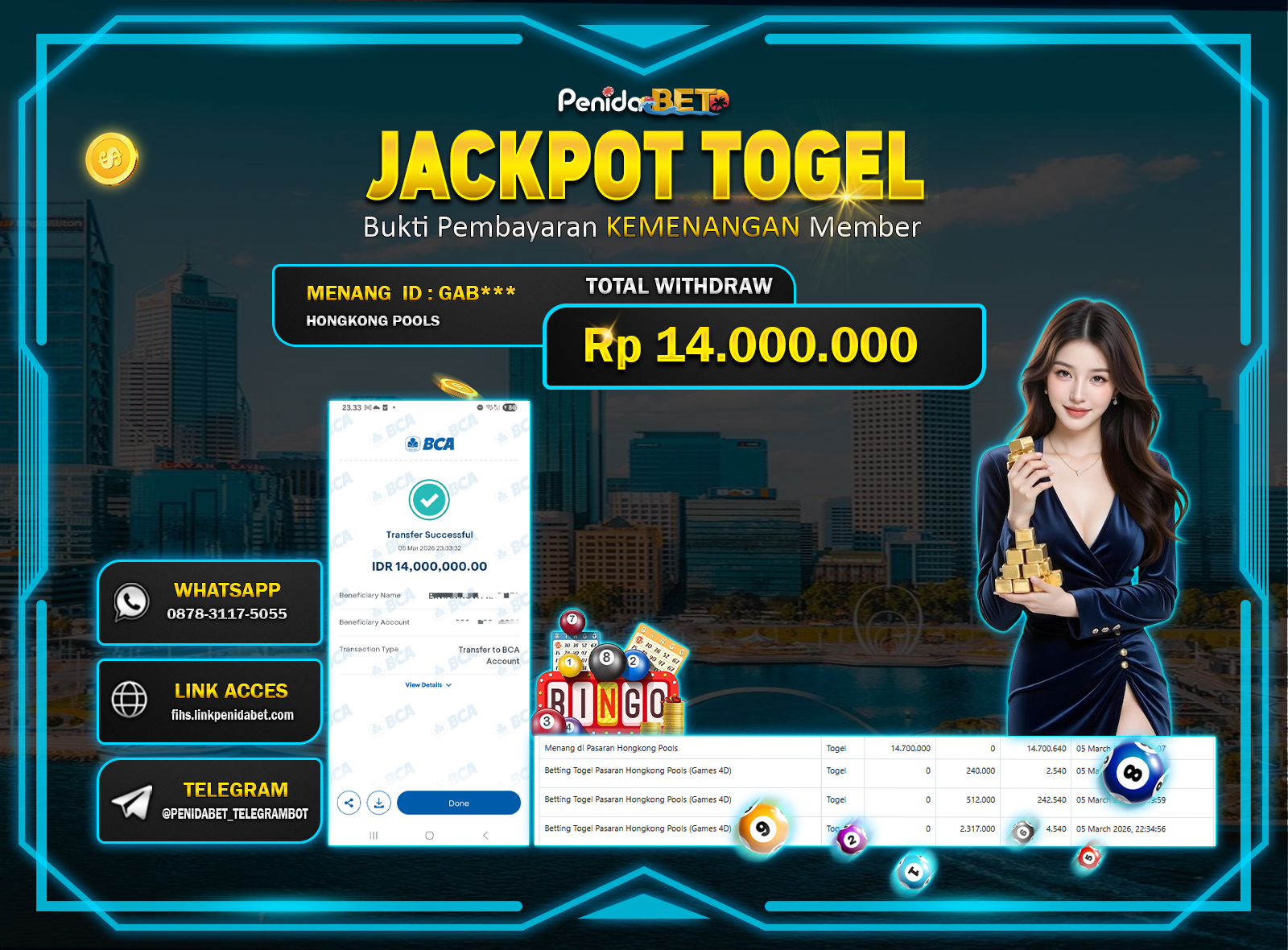 Penidabet : Situs Togel Dan Toto Slot Terpercaya Di Indonesia