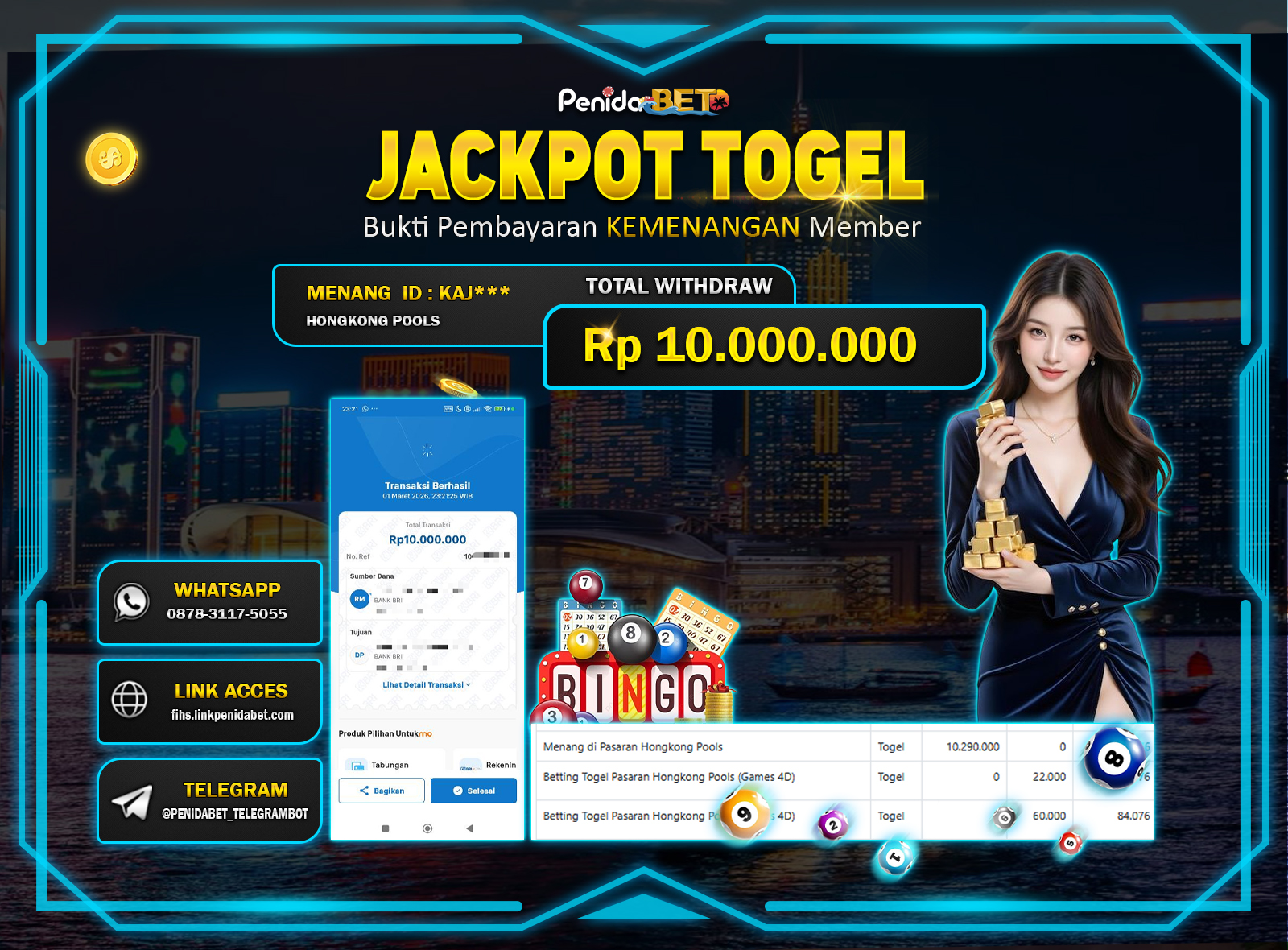 Penidabet : Situs Togel Dan Toto Slot Terpercaya Di Indonesia