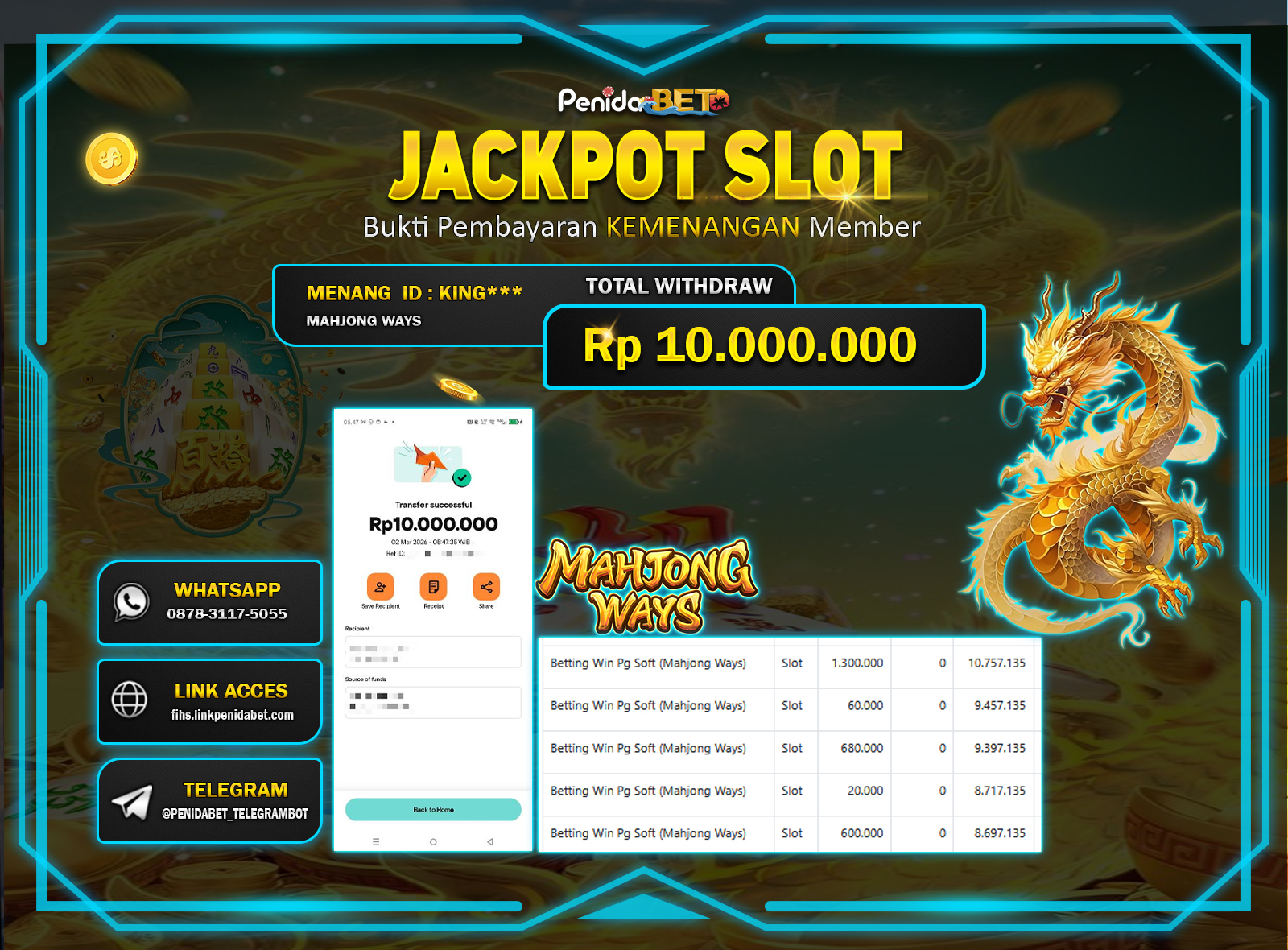 Penidabet : Situs Togel Dan Toto Slot Terpercaya Di Indonesia