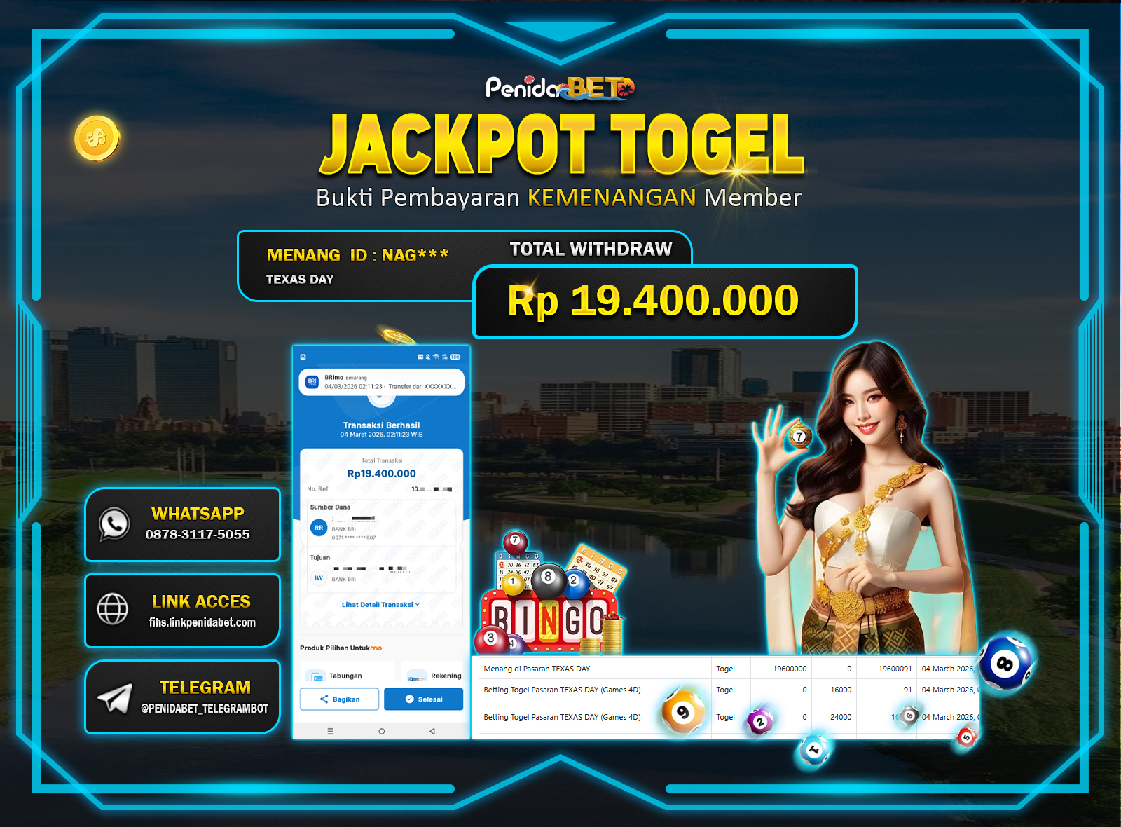 Penidabet : Situs Togel Dan Toto Slot Terpercaya Di Indonesia