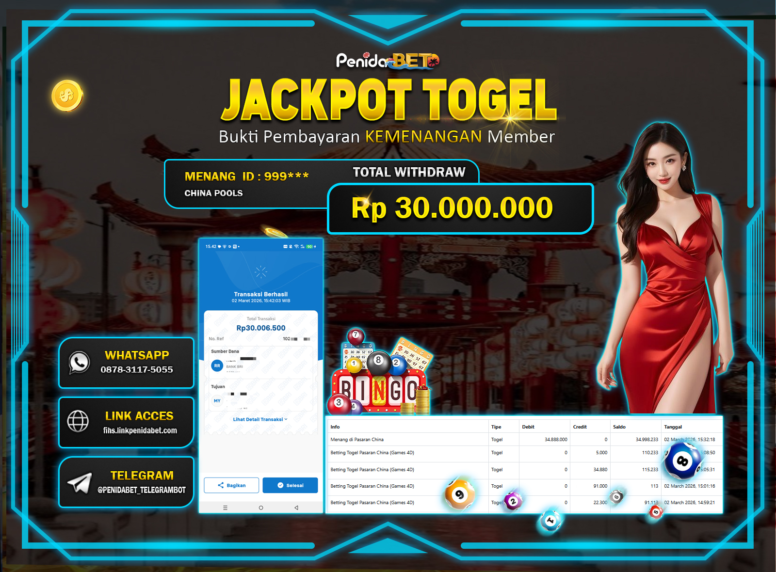 Penidabet : Situs Togel Dan Toto Slot Terpercaya Di Indonesia