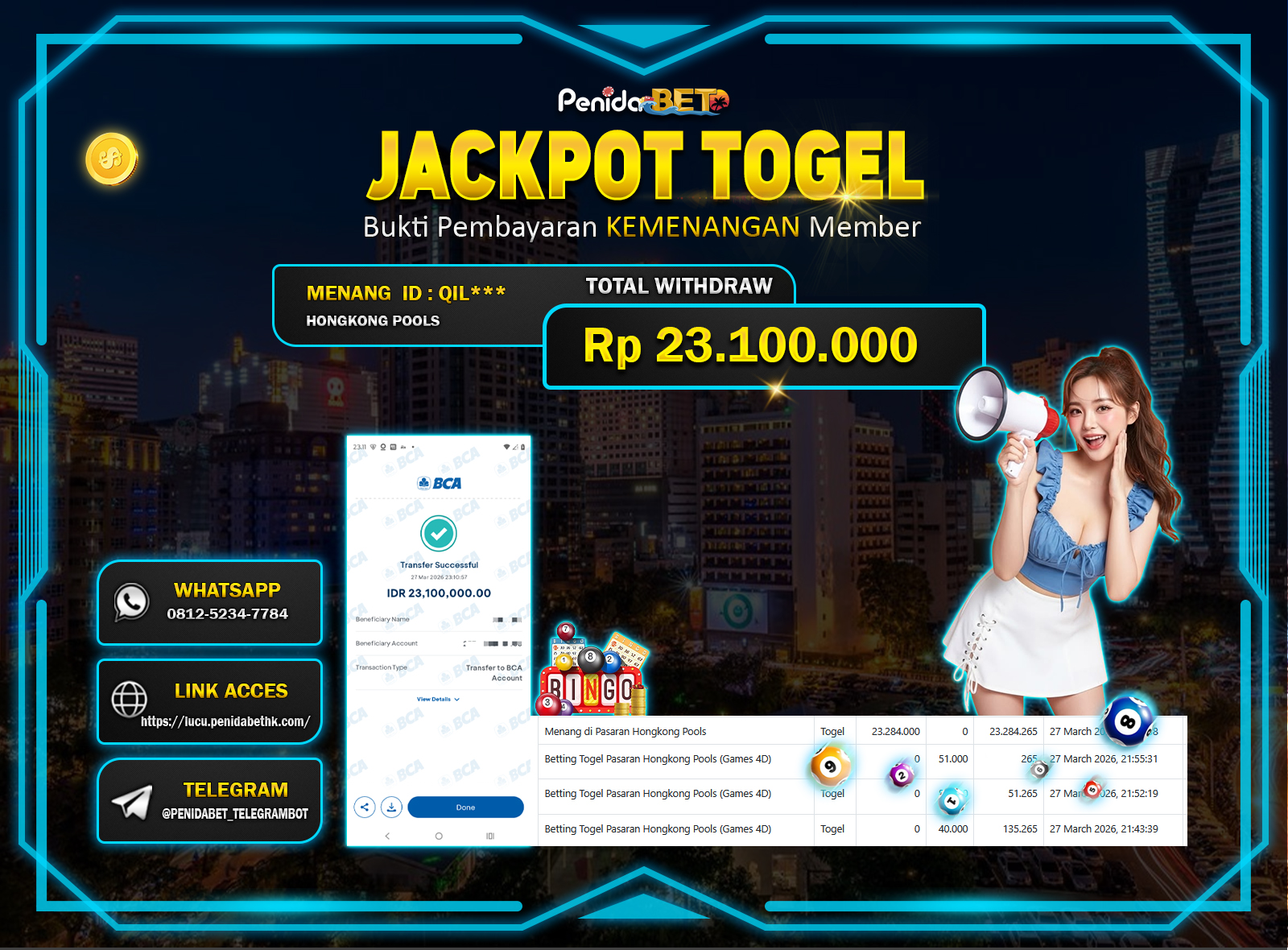 Penidabet : Situs Togel Dan Toto Slot Terpercaya Di Indonesia