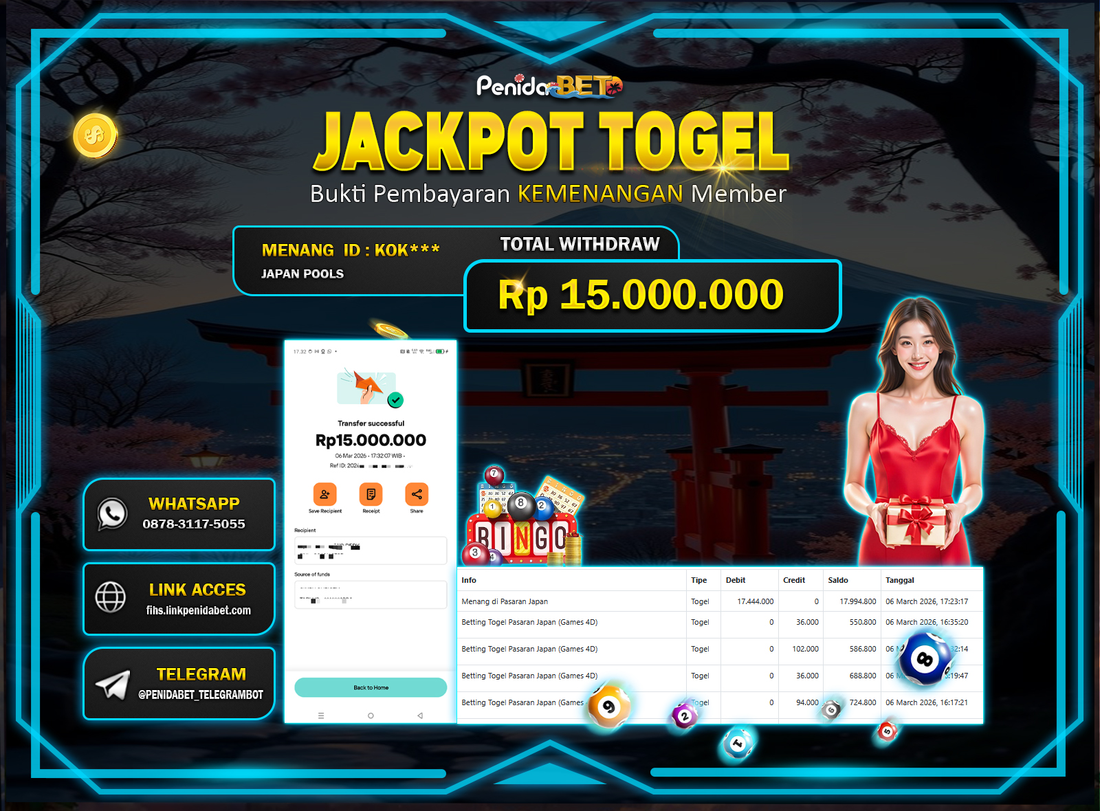 Penidabet : Situs Togel Dan Toto Slot Terpercaya Di Indonesia