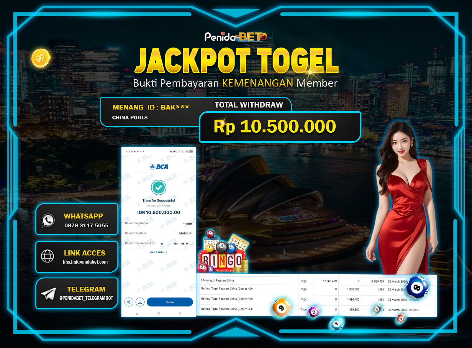 Penidabet : Situs Togel Dan Toto Slot Terpercaya Di Indonesia