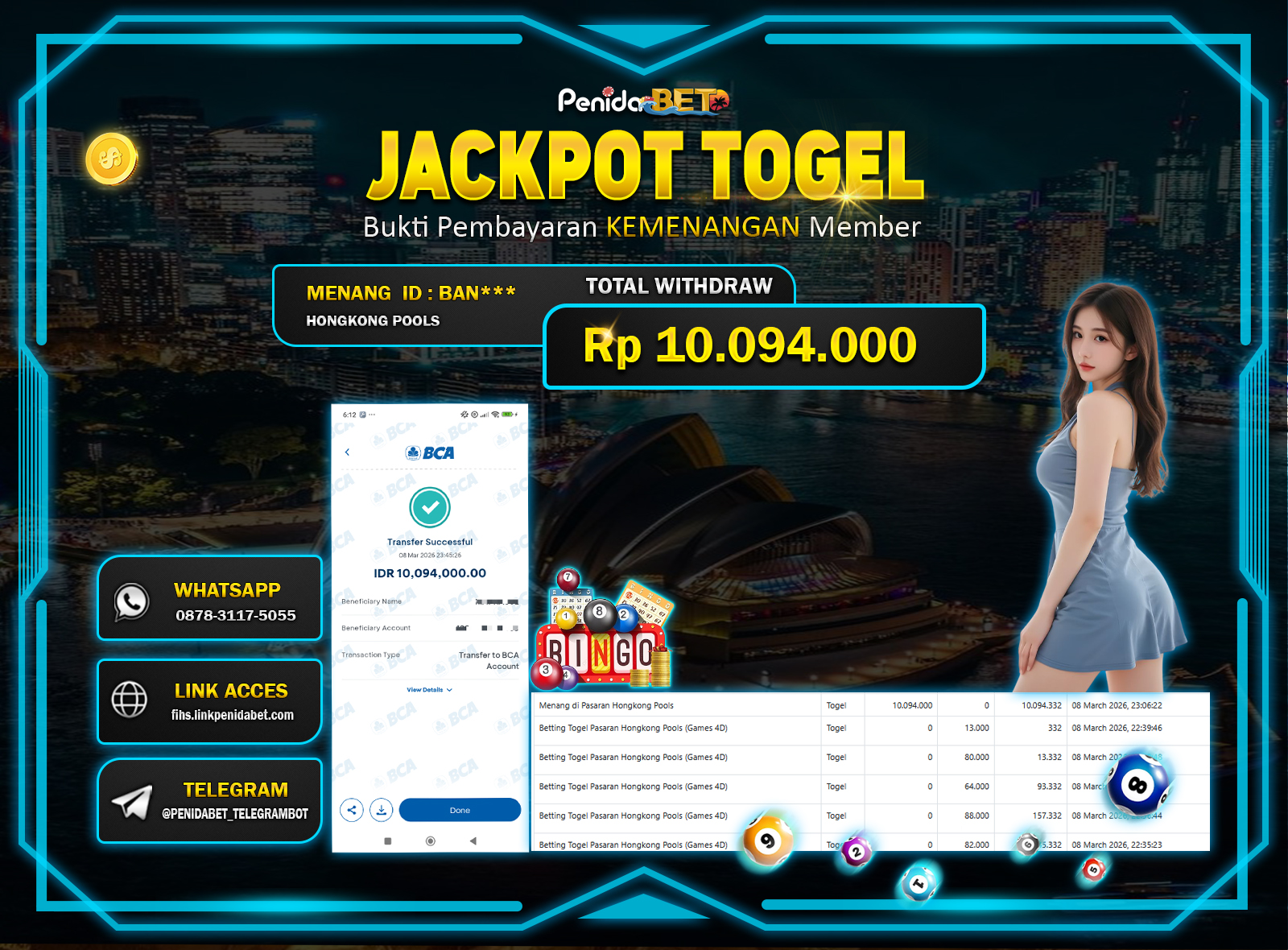 Penidabet : Situs Togel Dan Toto Slot Terpercaya Di Indonesia