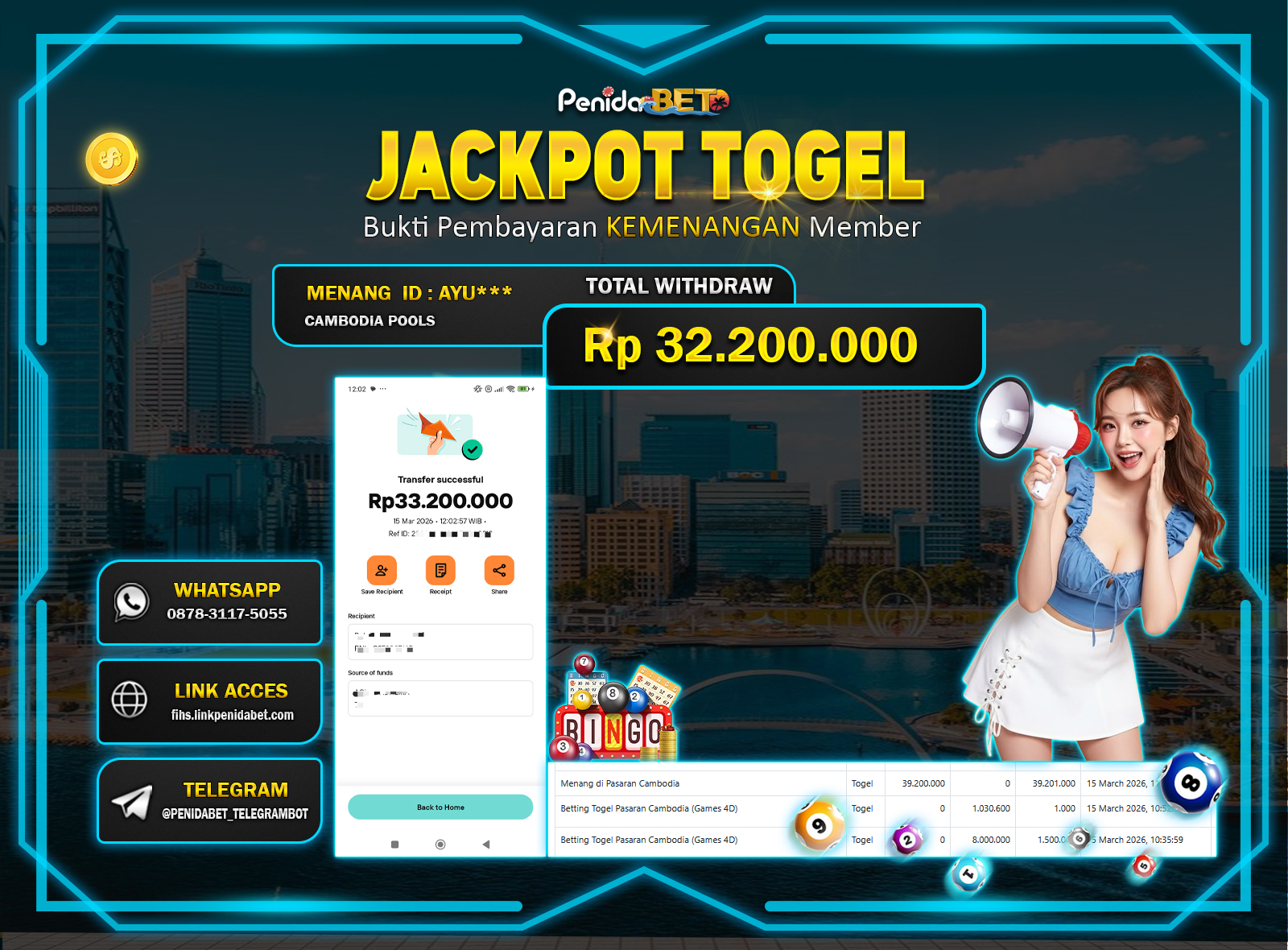 Penidabet : Situs Togel Dan Toto Slot Terpercaya Di Indonesia