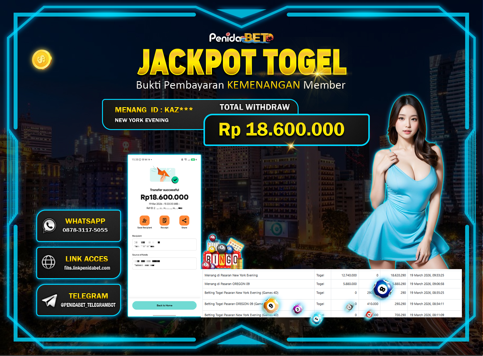 Penidabet : Situs Togel Dan Toto Slot Terpercaya Di Indonesia