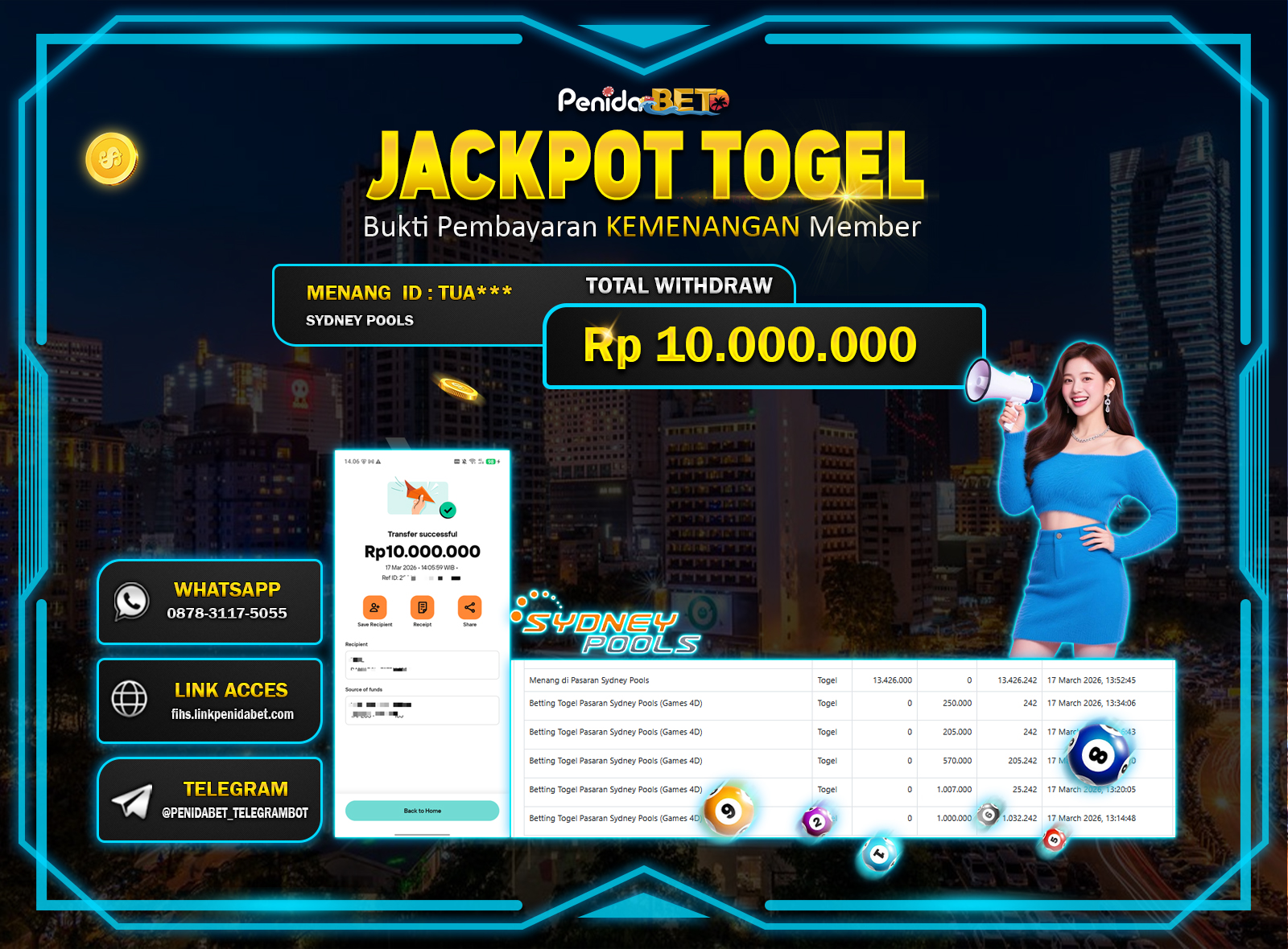 Penidabet : Situs Togel Dan Toto Slot Terpercaya Di Indonesia