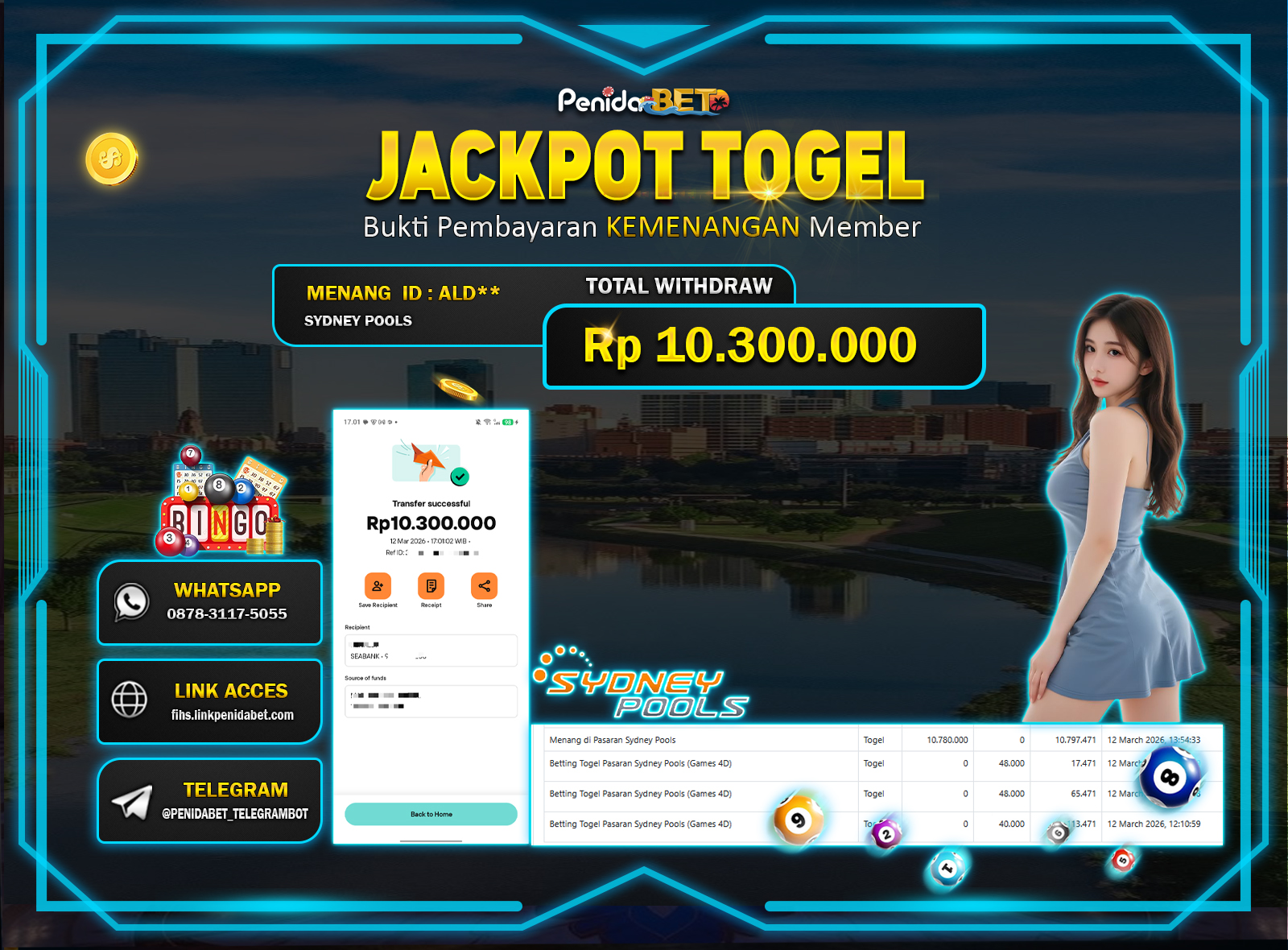 Penidabet : Situs Togel Dan Toto Slot Terpercaya Di Indonesia