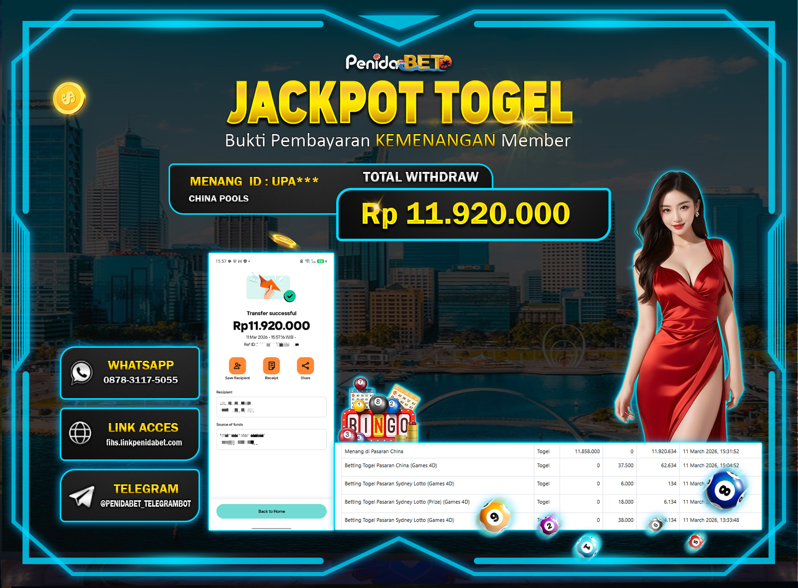 Penidabet : Situs Togel Dan Toto Slot Terpercaya Di Indonesia