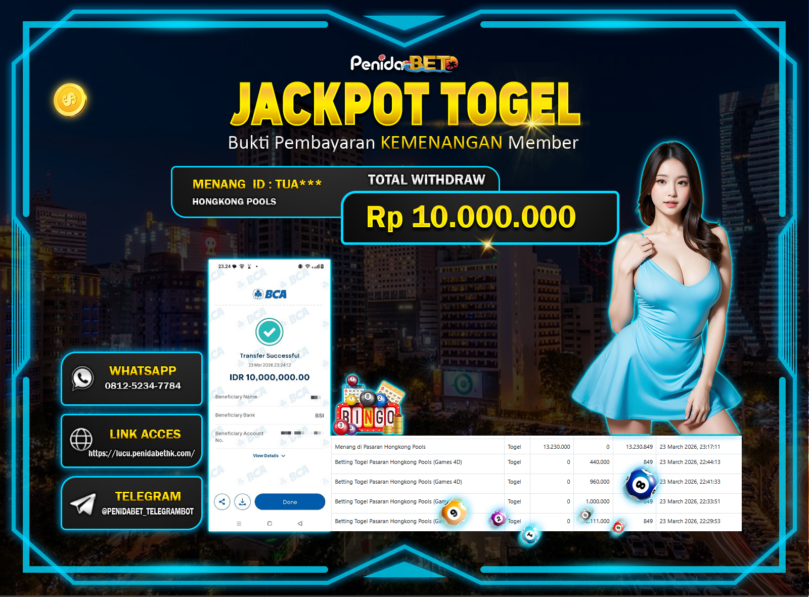 Penidabet : Situs Togel Dan Toto Slot Terpercaya Di Indonesia