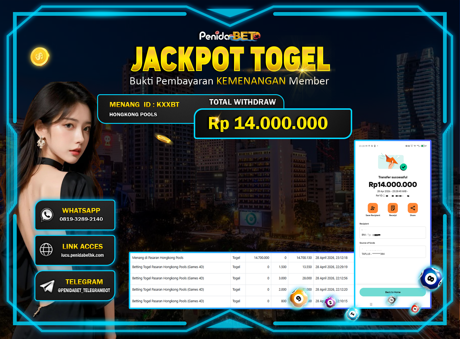 Penidabet : Situs Togel Dan Toto Slot Terpercaya Di Indonesia