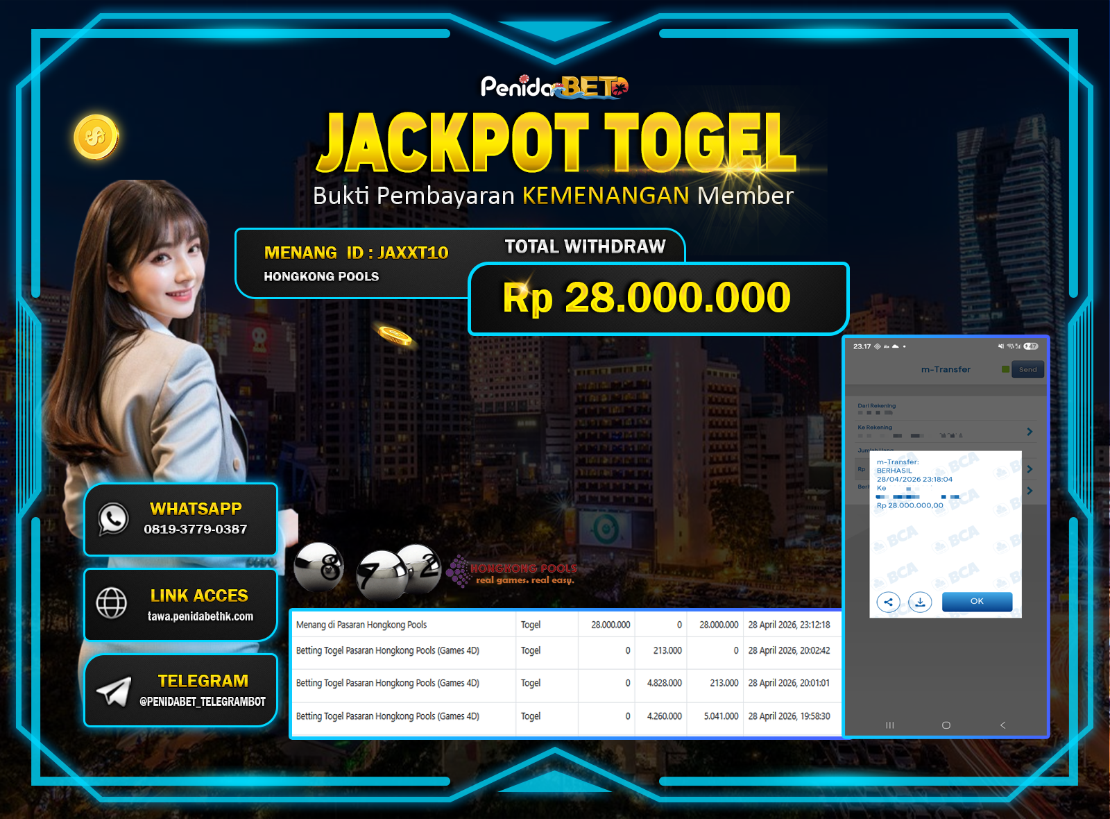 Penidabet : Situs Togel Dan Toto Slot Terpercaya Di Indonesia