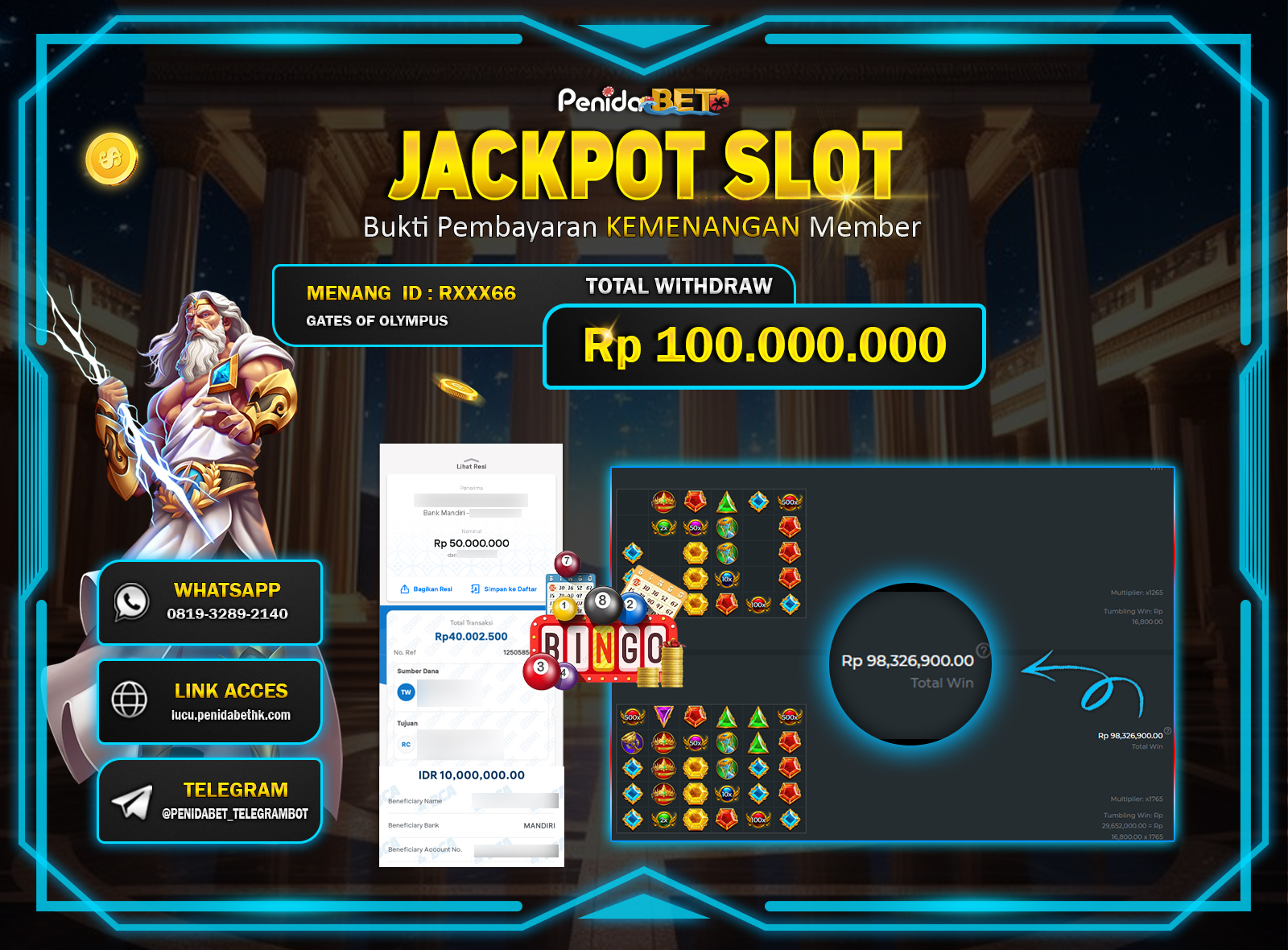 Penidabet : Situs Togel Dan Toto Slot Terpercaya Di Indonesia