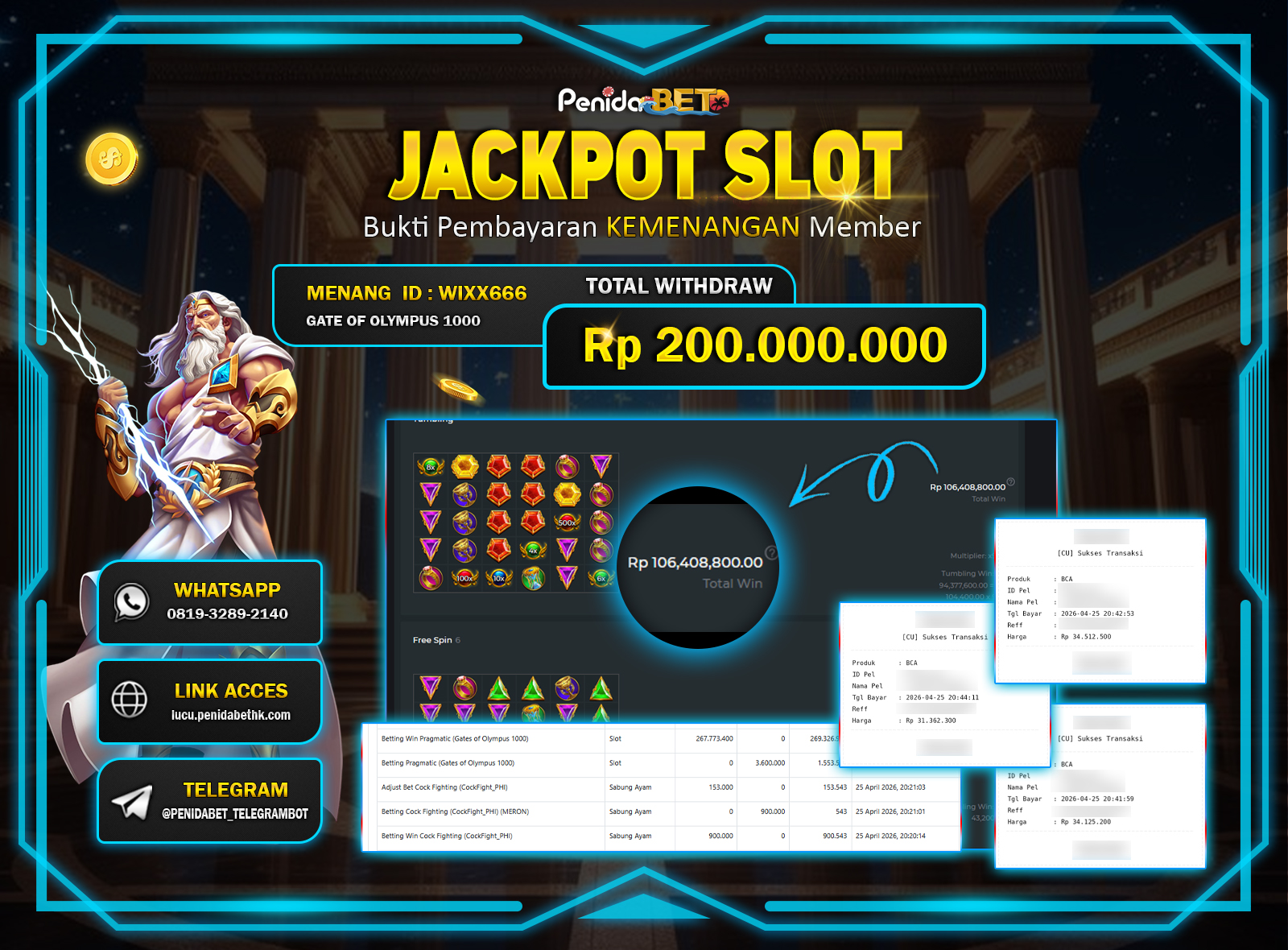 Penidabet : Situs Togel Dan Toto Slot Terpercaya Di Indonesia