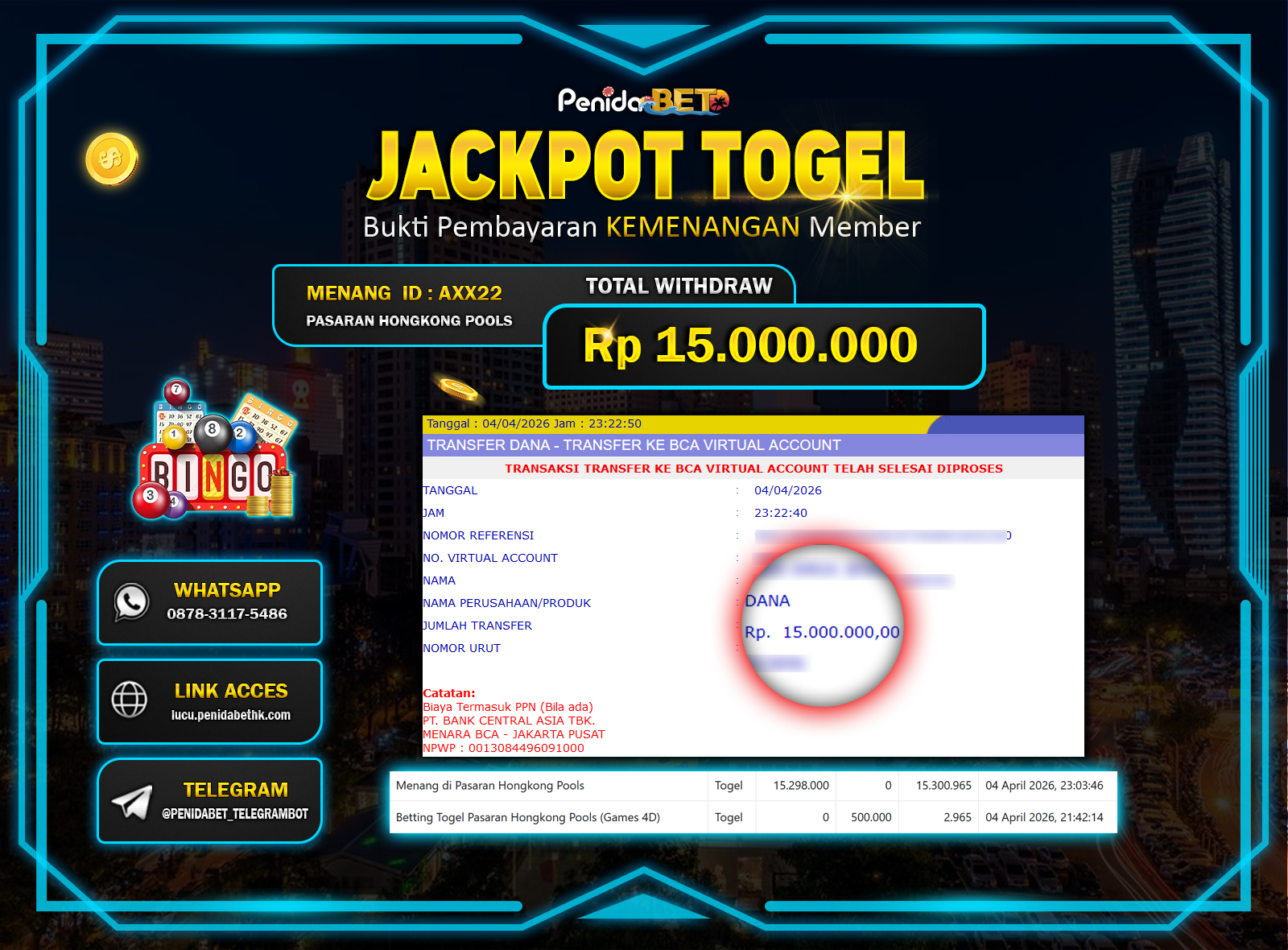 Penidabet : Situs Togel Dan Toto Slot Terpercaya Di Indonesia