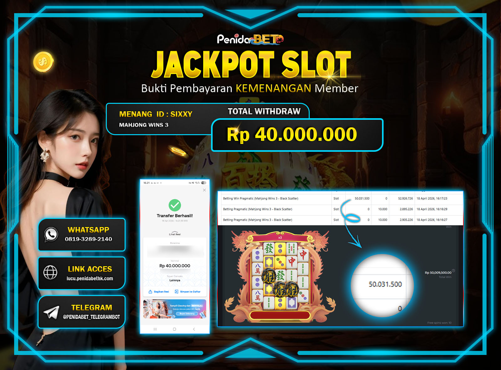 Penidabet : Situs Togel Dan Toto Slot Terpercaya Di Indonesia