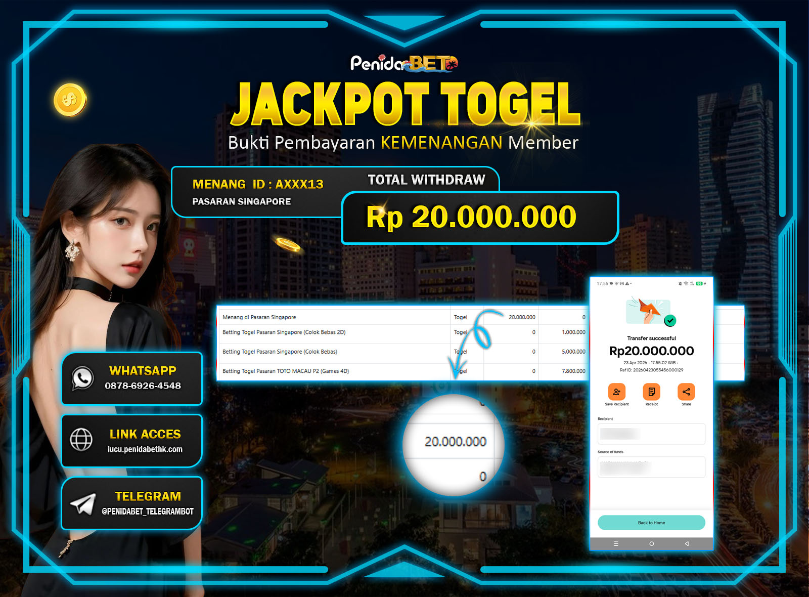 Penidabet : Situs Togel Dan Toto Slot Terpercaya Di Indonesia