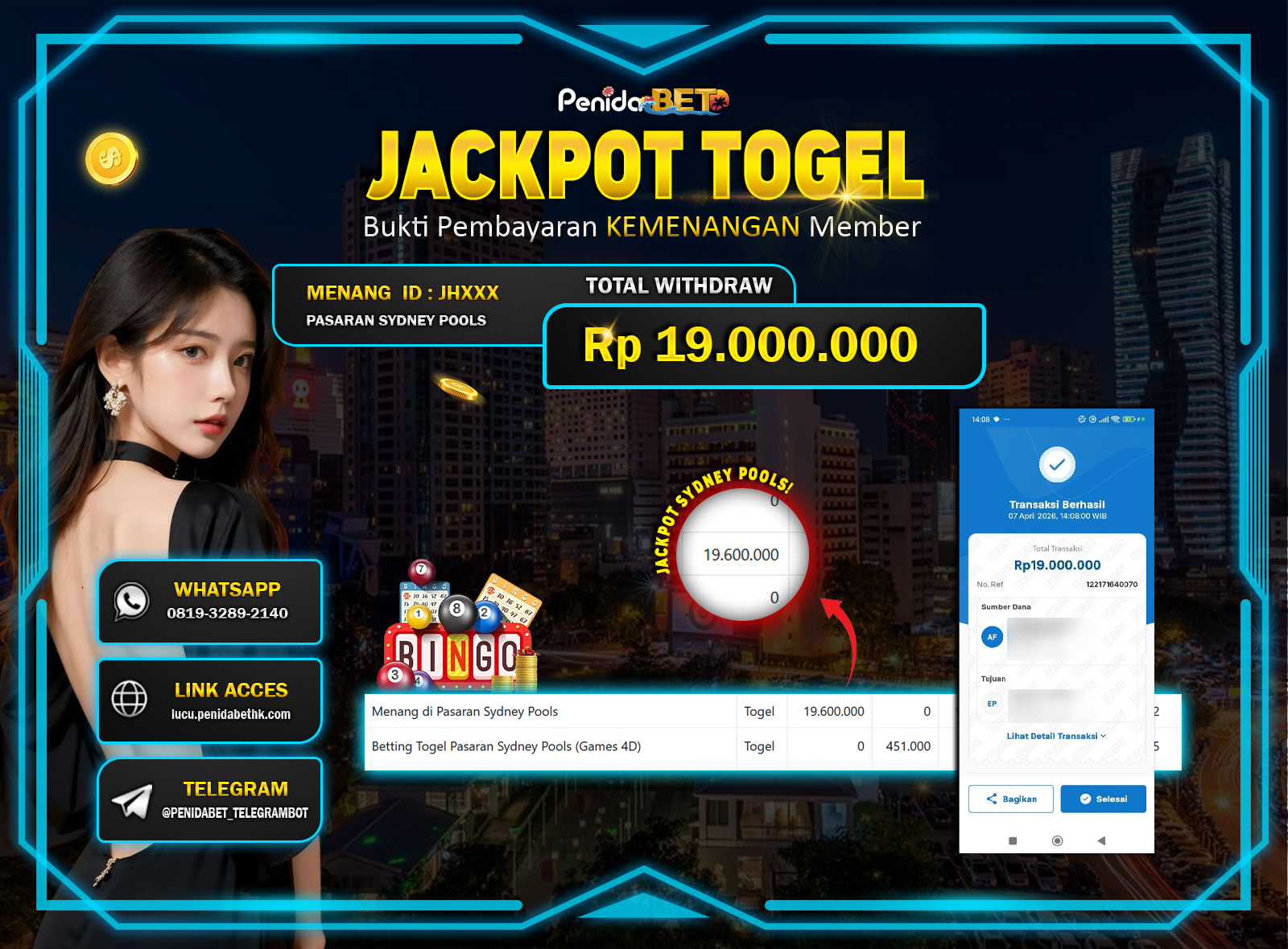 Penidabet : Situs Togel Dan Toto Slot Terpercaya Di Indonesia
