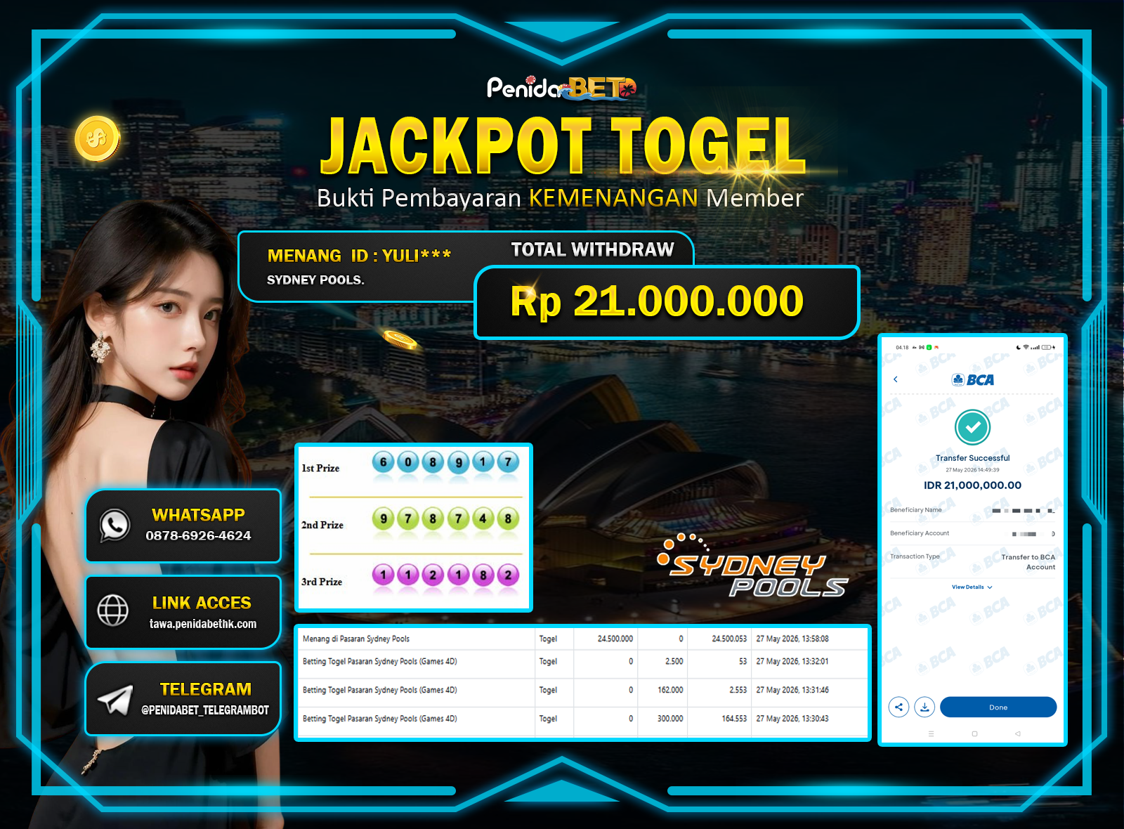 Penidabet : Situs Togel Dan Toto Slot Terpercaya Di Indonesia